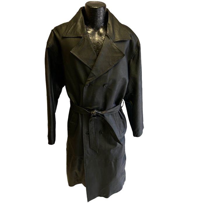 G iii best sale leather trench coat