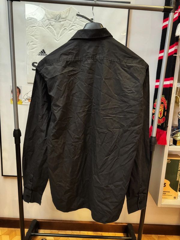 Vintage × Yves Saint Laurent Vintage YSL Yves Saint Laurent Black Shirt Small Logo L Size US L / EU 52-54 / 3 - 3 Thumbnail