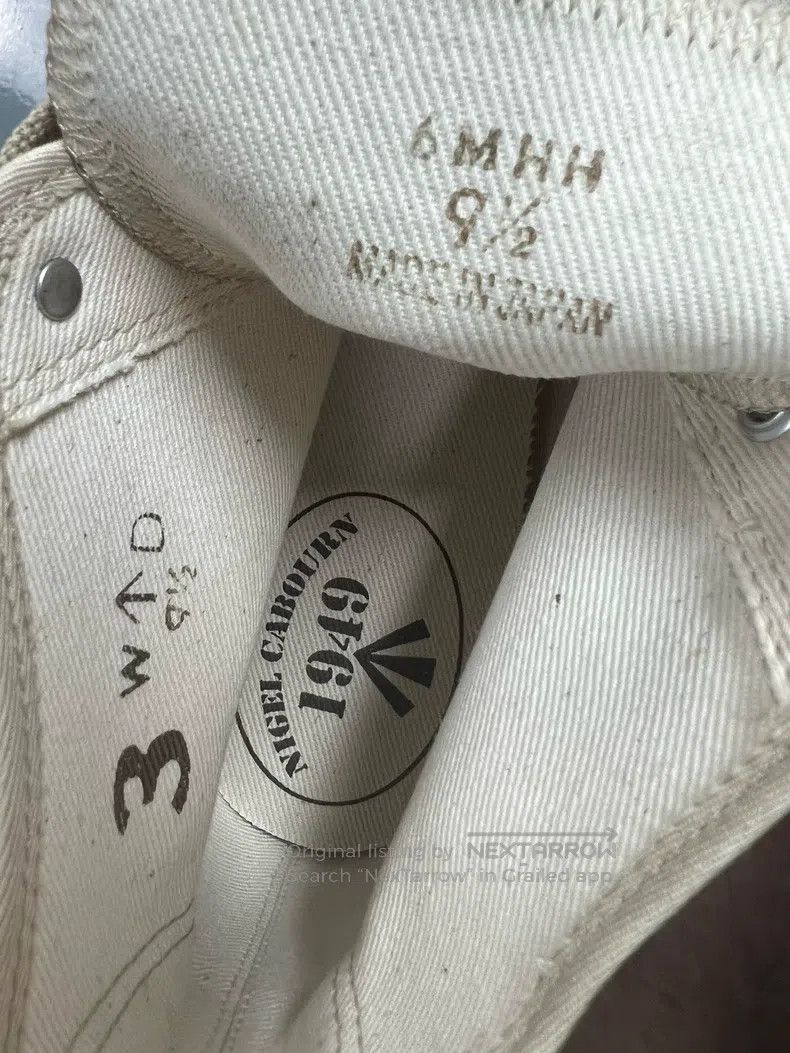 Nigel Cabourn Nigel Cabourn Early Canvas Shoes Size US 10 / EU 43 - 2 Thumbnail