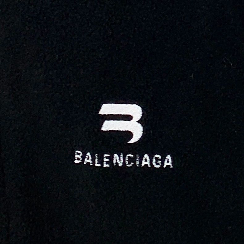 Other Balenciaga Black side-striped logo print stand-up neck zip Size US S / EU 44-46 / 1 - 5 Thumbnail