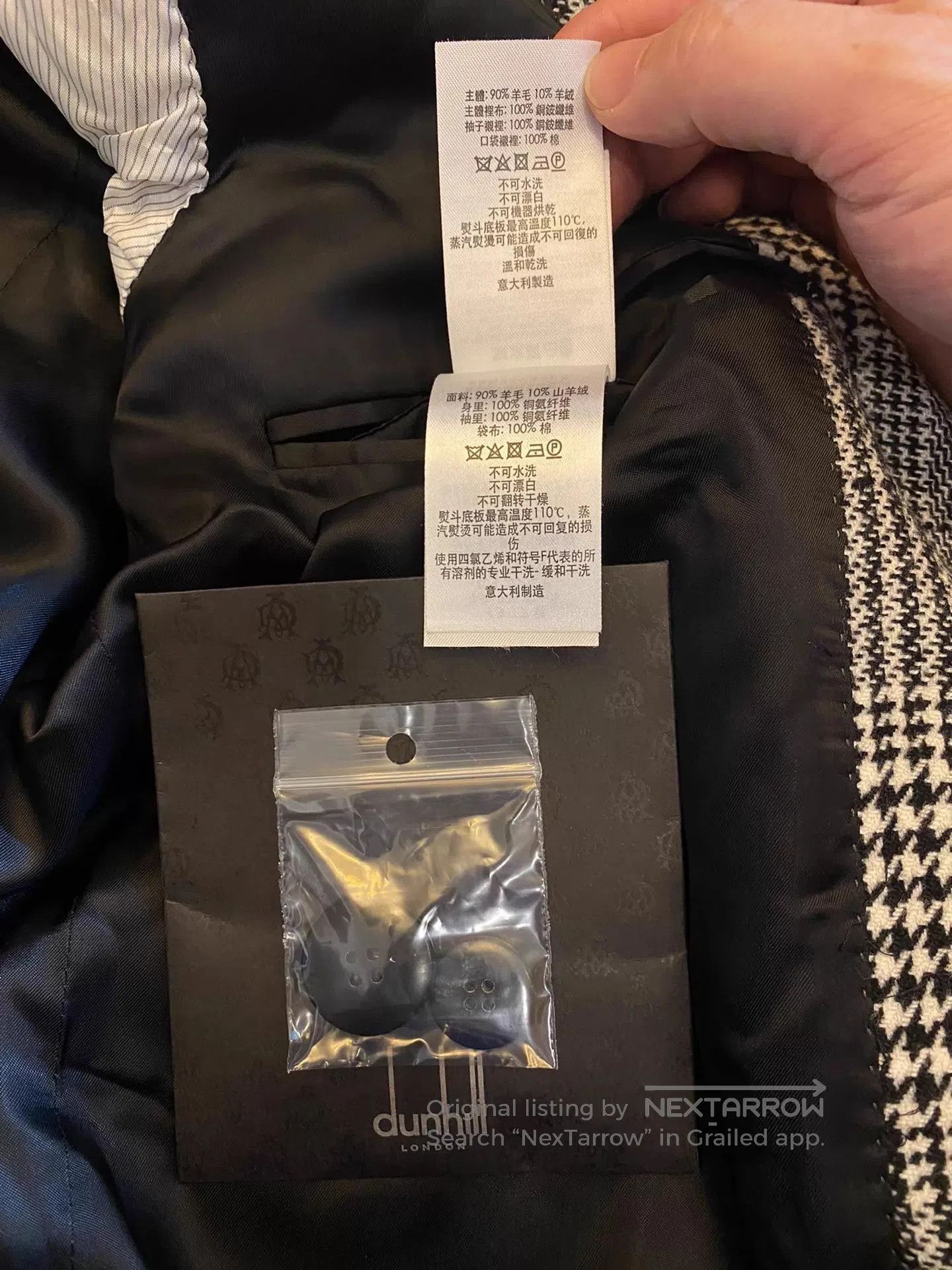Alfred Dunhill Multi Plaid Check Light Jacket Size M. Size US M / EU 48-50 / 2 - 9 Thumbnail
