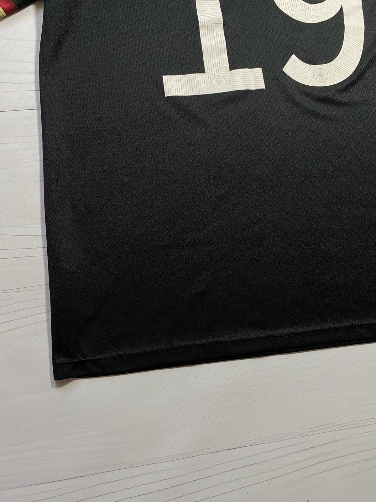 Adidas Adidas Germany 2020 Away #19 Leroy Sane soccer y2k jersey Size US XL / EU 56 / 4 - 16 Thumbnail