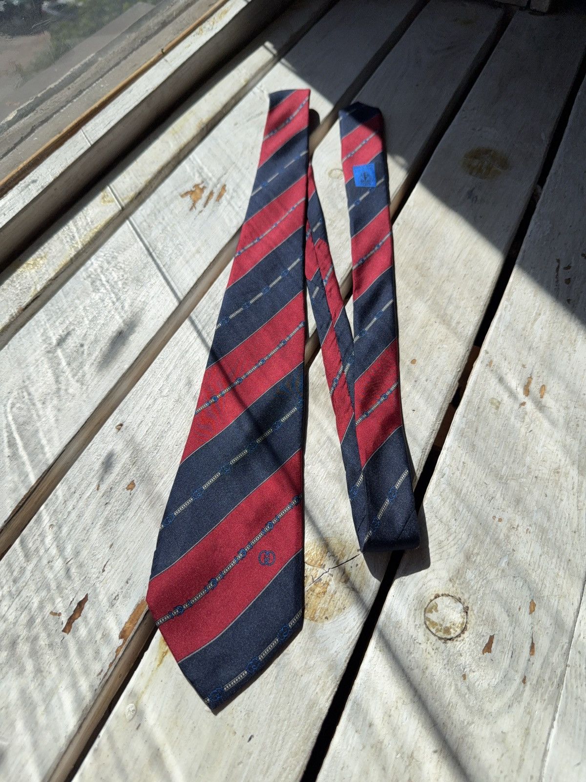 Gucci Rare Luxury Vintage Monogram 90s GUCCI Tie Size ONE SIZE - 1 Thumbnail
