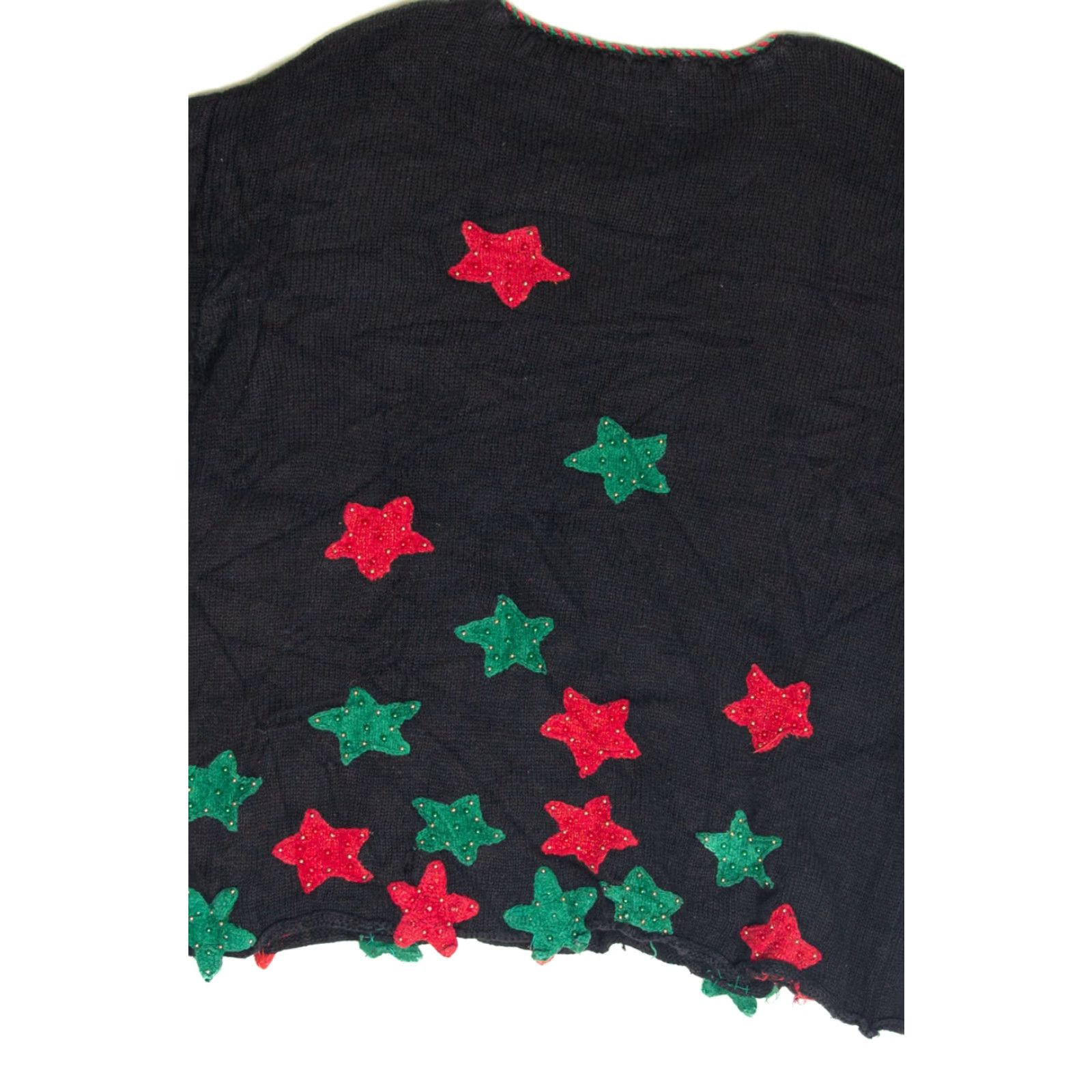 Vintage VINTAGE Black Ugly Christmas Pullover XL Regular Ramie / Cotton / Other 61887 Mens Womens XXL Sweatshirt Pullover Christmas Pattern Holiday Gift Size XL / US 12-14 / IT 48-50 - 3 Thumbnail