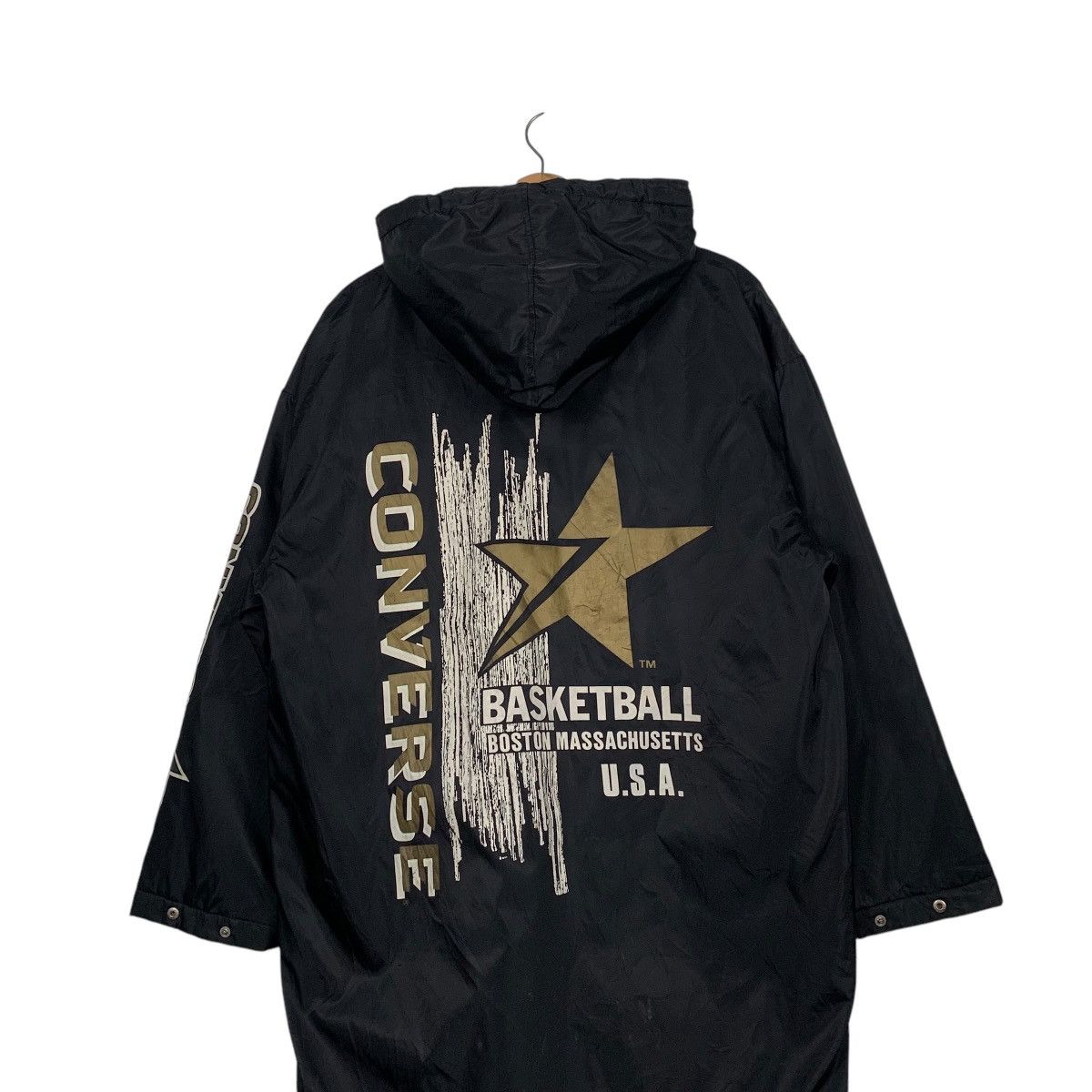 Converse Converse Basketball Boston Massachusetts Long Jacket Size US M / EU 48-50 / 2 - 8 Thumbnail