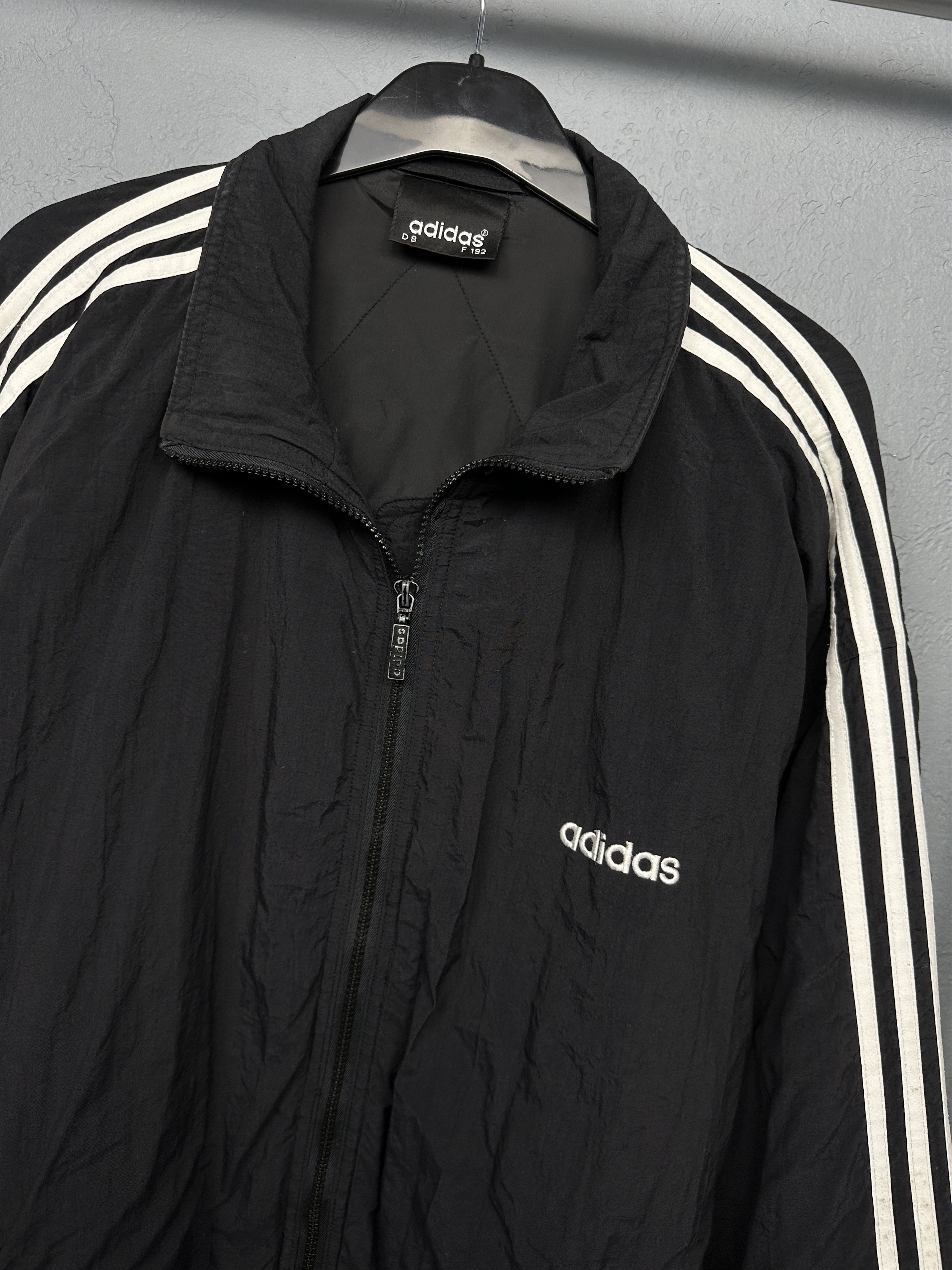 Adidas Adidas Vintage Mens Baggy Nylon Jacket Size US L / EU 52-54 / 3 - 2 Thumbnail