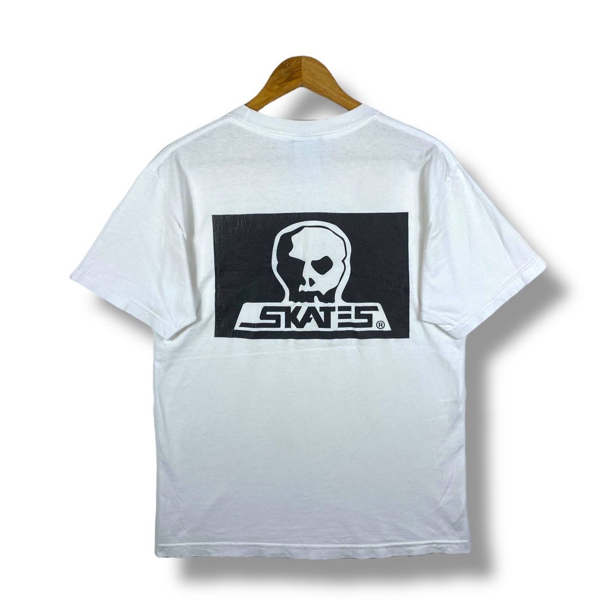 Vintage SKULL SKATES No More Bad Future Skate Tee Shirt