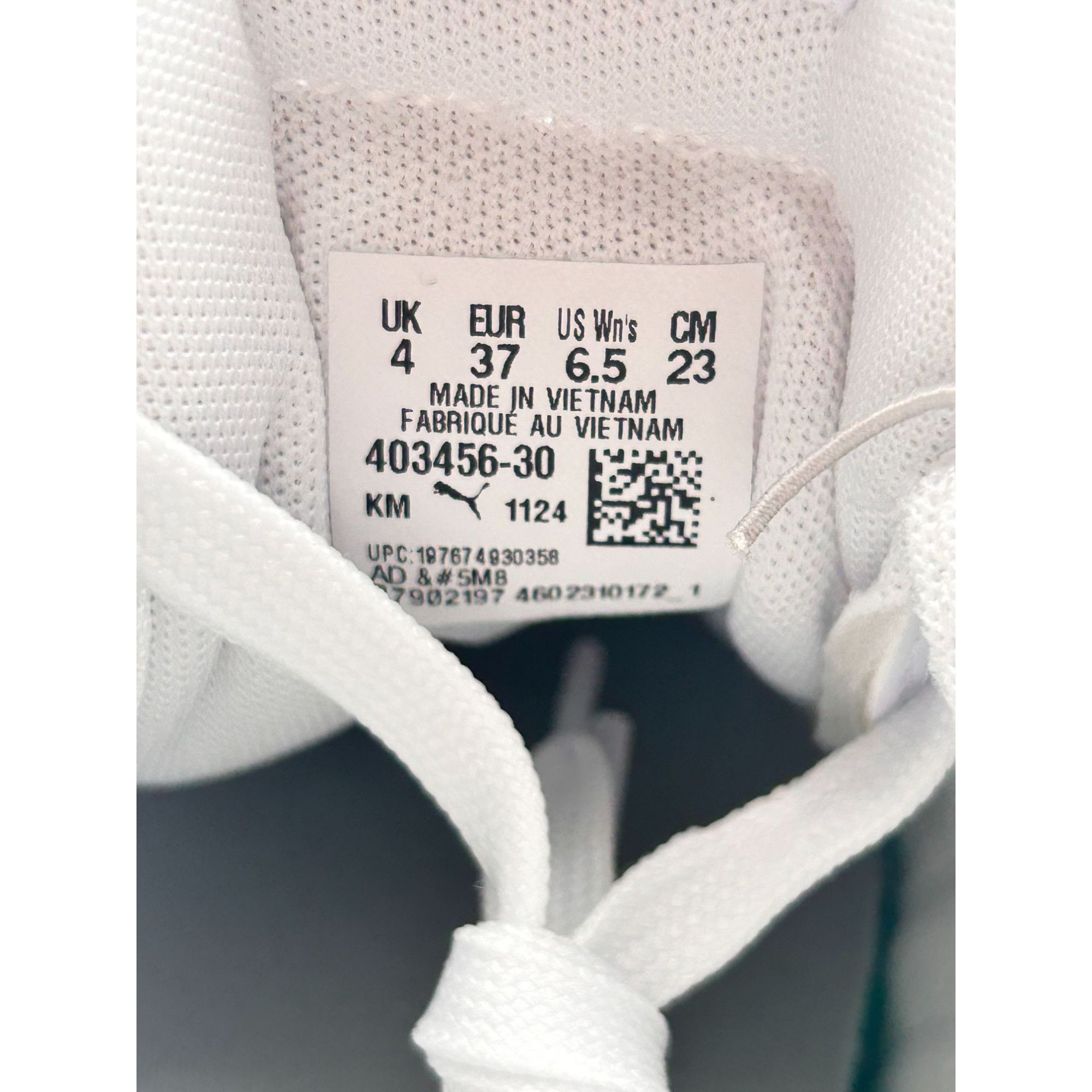 Puma Puma Court Sneaker Women US 6.5 White Leather Platform Casua Size US 6.5 / IT 36.5 - 7 Thumbnail