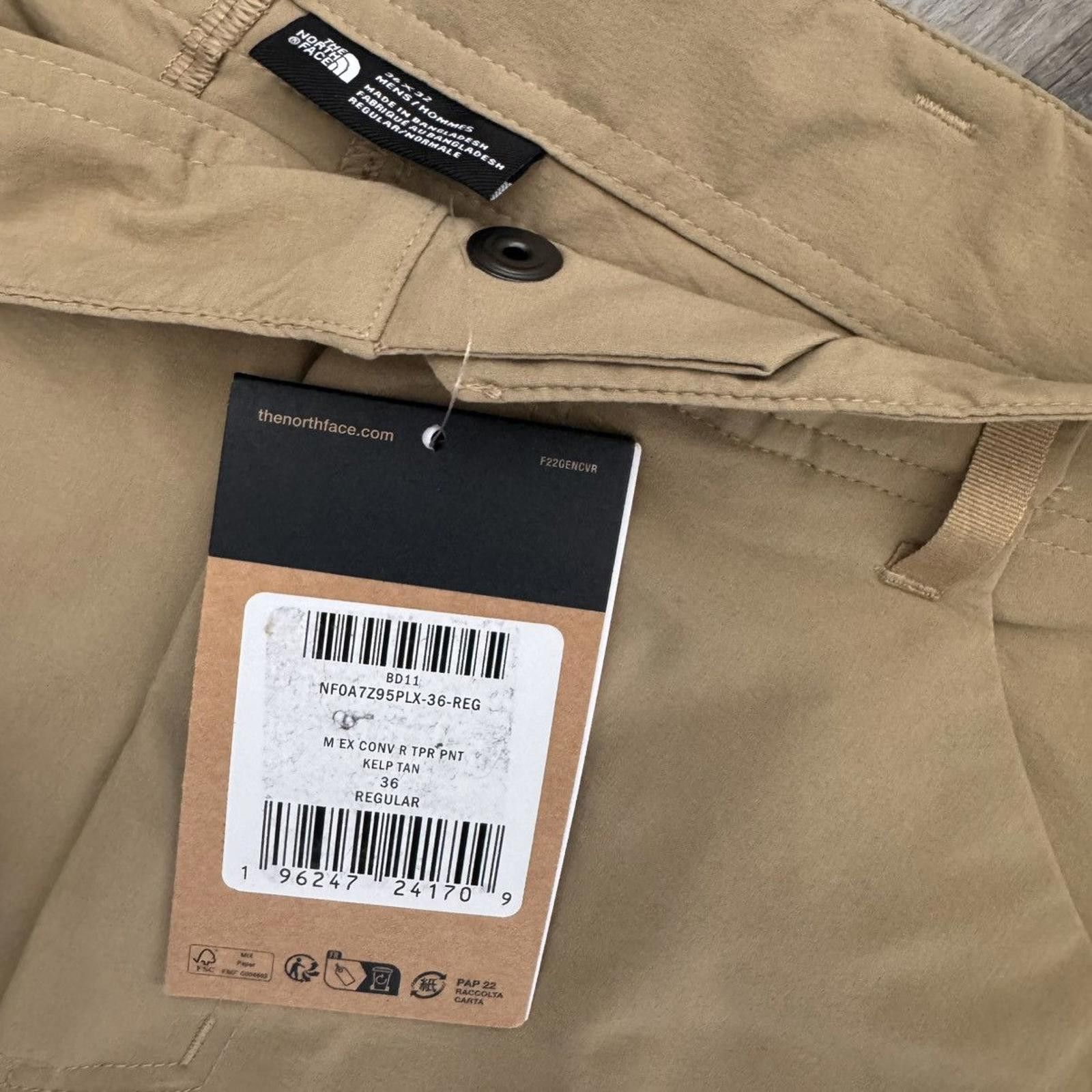 The North Face THE NORTH FACE • "Exploration Convertible" Trousers (L) NWT Size US 36 / EU 52 - 4 Thumbnail