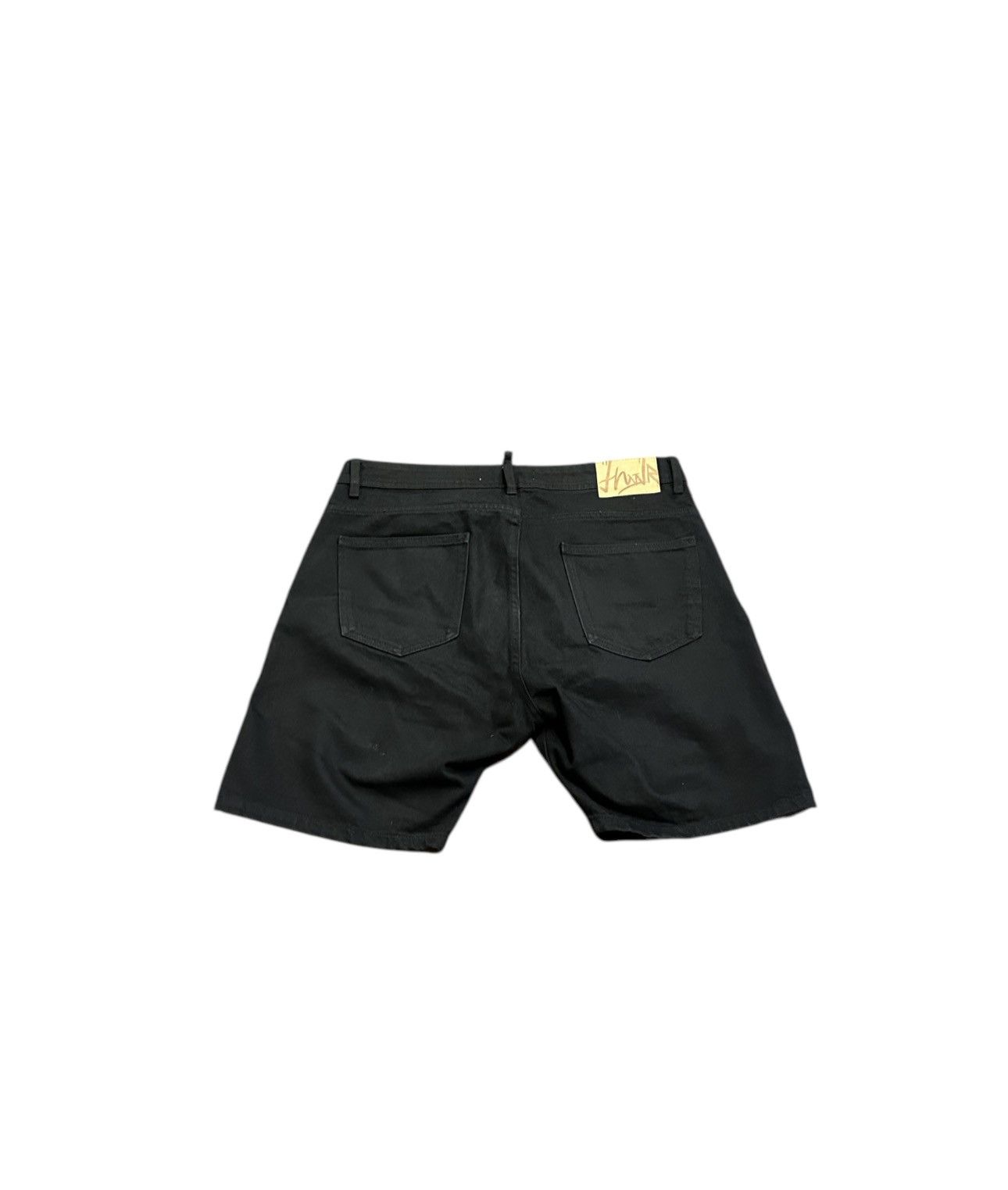 Jaded London Black Zara Denim Shorts Size US 34 / EU 50 - 2 Thumbnail