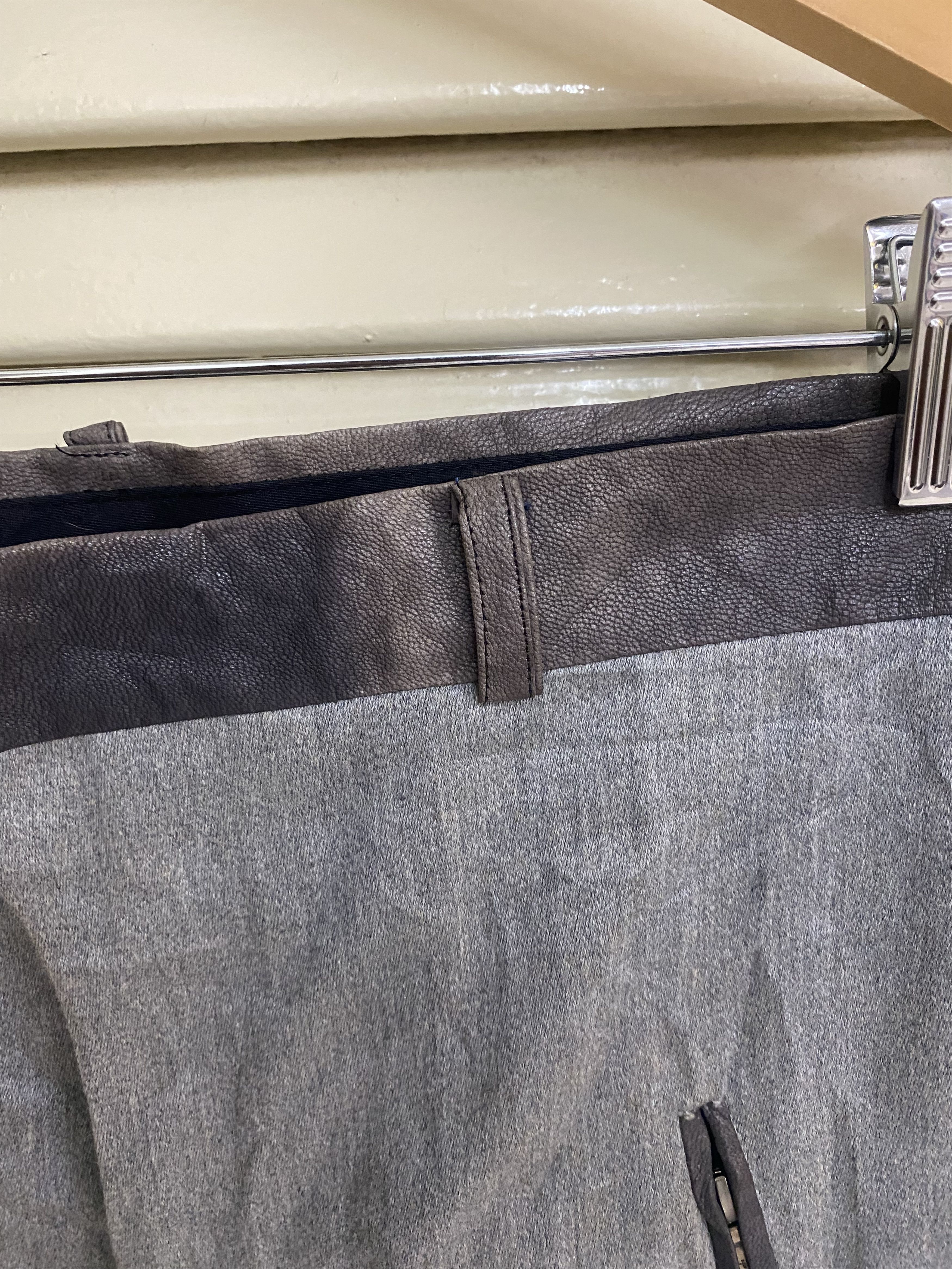 Japanese Brand Actor Japanese Ishinn Goat Skin Pants Size US 32 / EU 48 - 4 Thumbnail