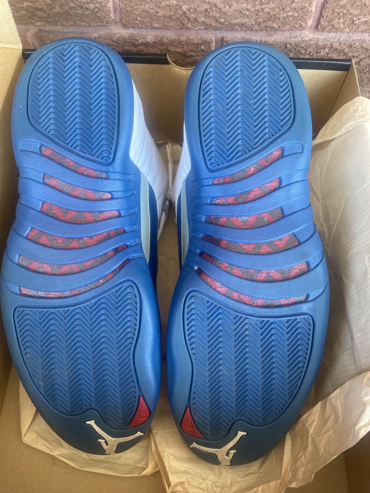 Jordan Brand × Nike Air Jordan 12 Retro “French Blue” 2016 Size US 13 / EU 46 - 6 Thumbnail