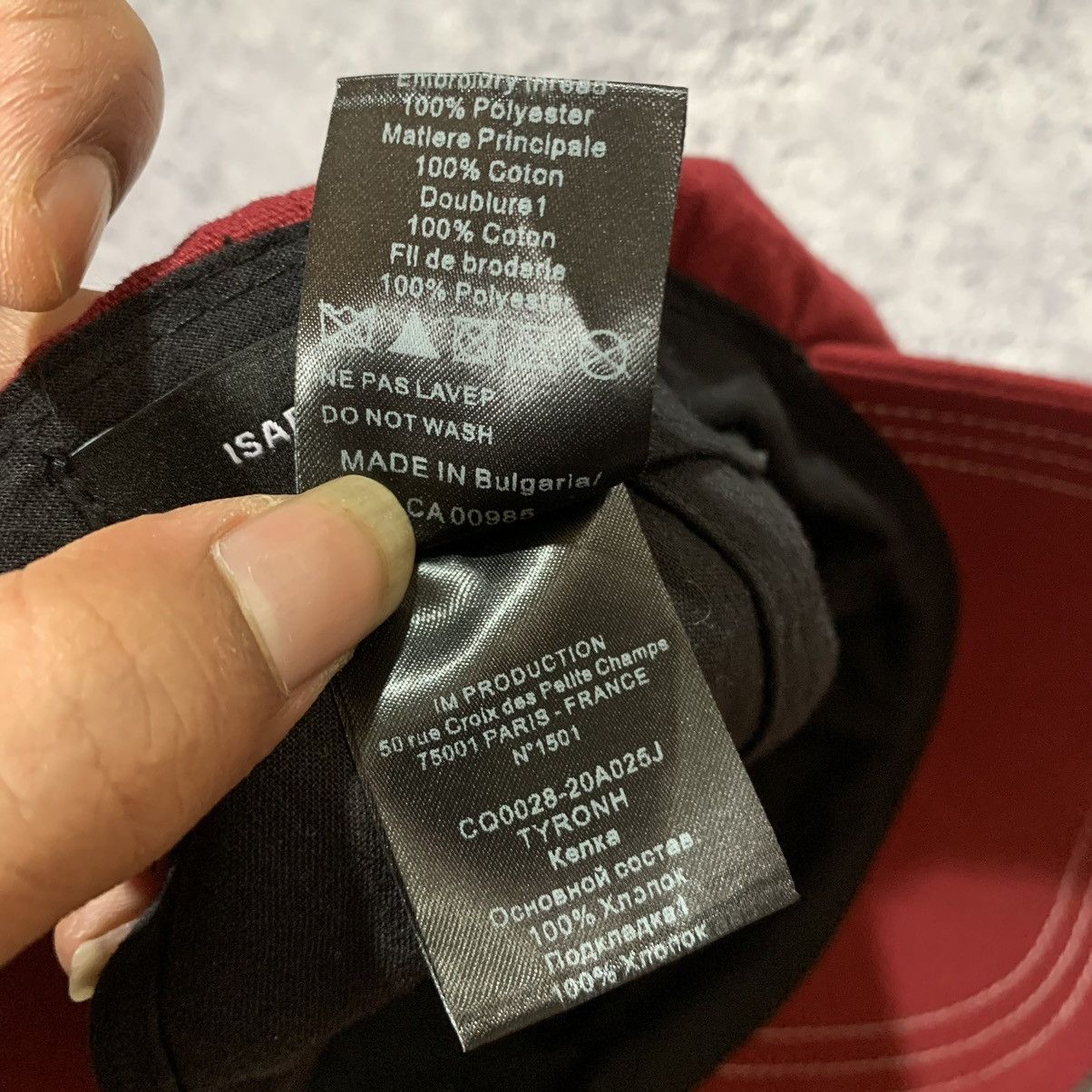 Maison Margiela 2000s Isabel Marant Etoile Iconic Logo Cap Hat Size ONE SIZE - 7 Thumbnail