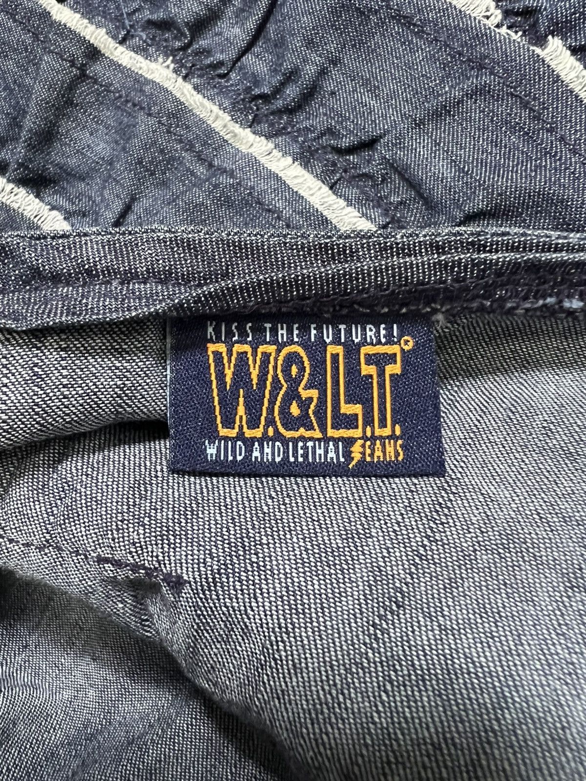 W&LT Archive W&LT - Ruffled Asymmetrical Mini Skirt Size 27" / US 4 / IT 40 - 10 Thumbnail