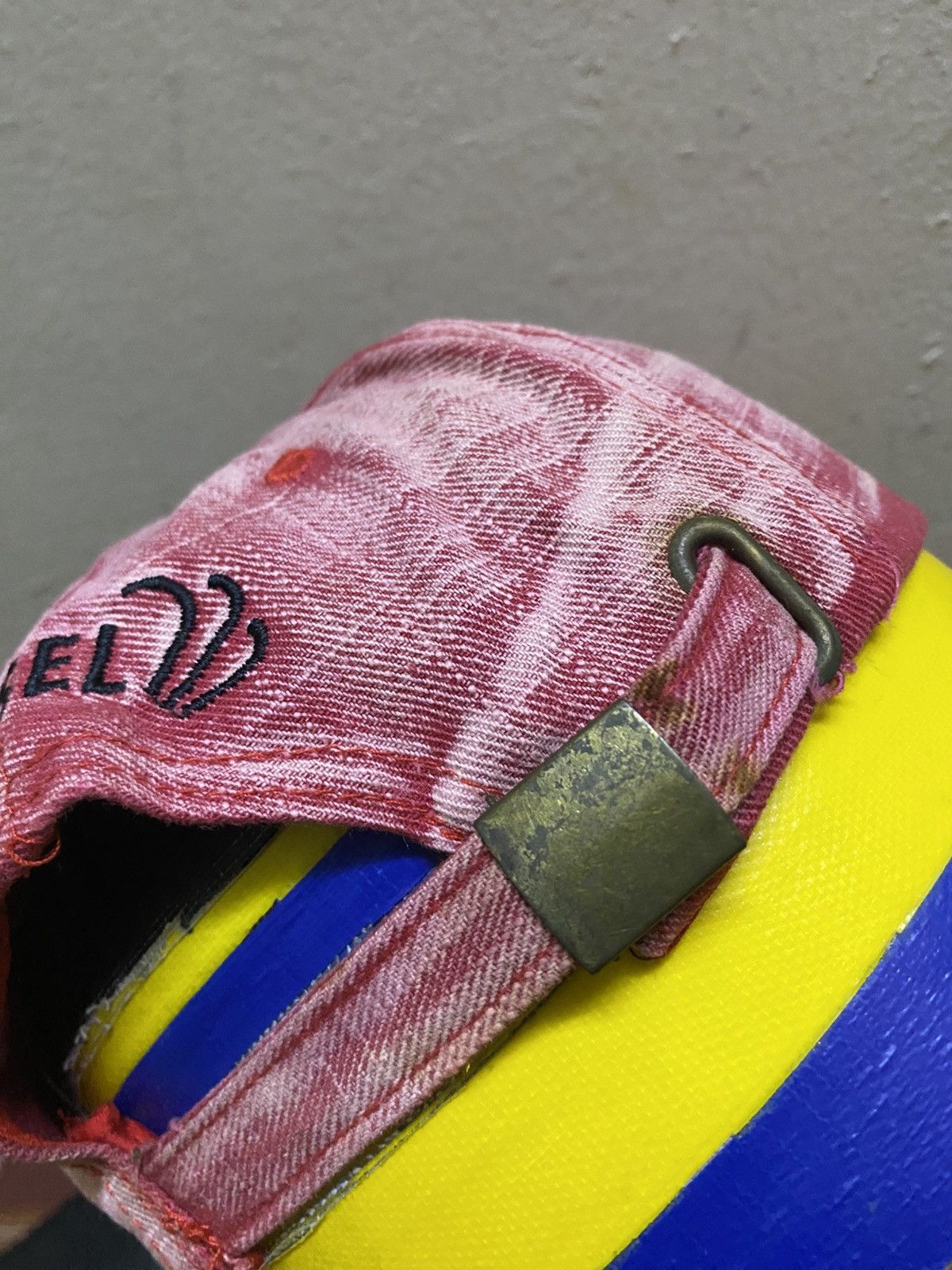Diesel Diesel Vintage Cap Avant Garde Distressed Acid Wash Hat Size ONE SIZE - 5 Thumbnail