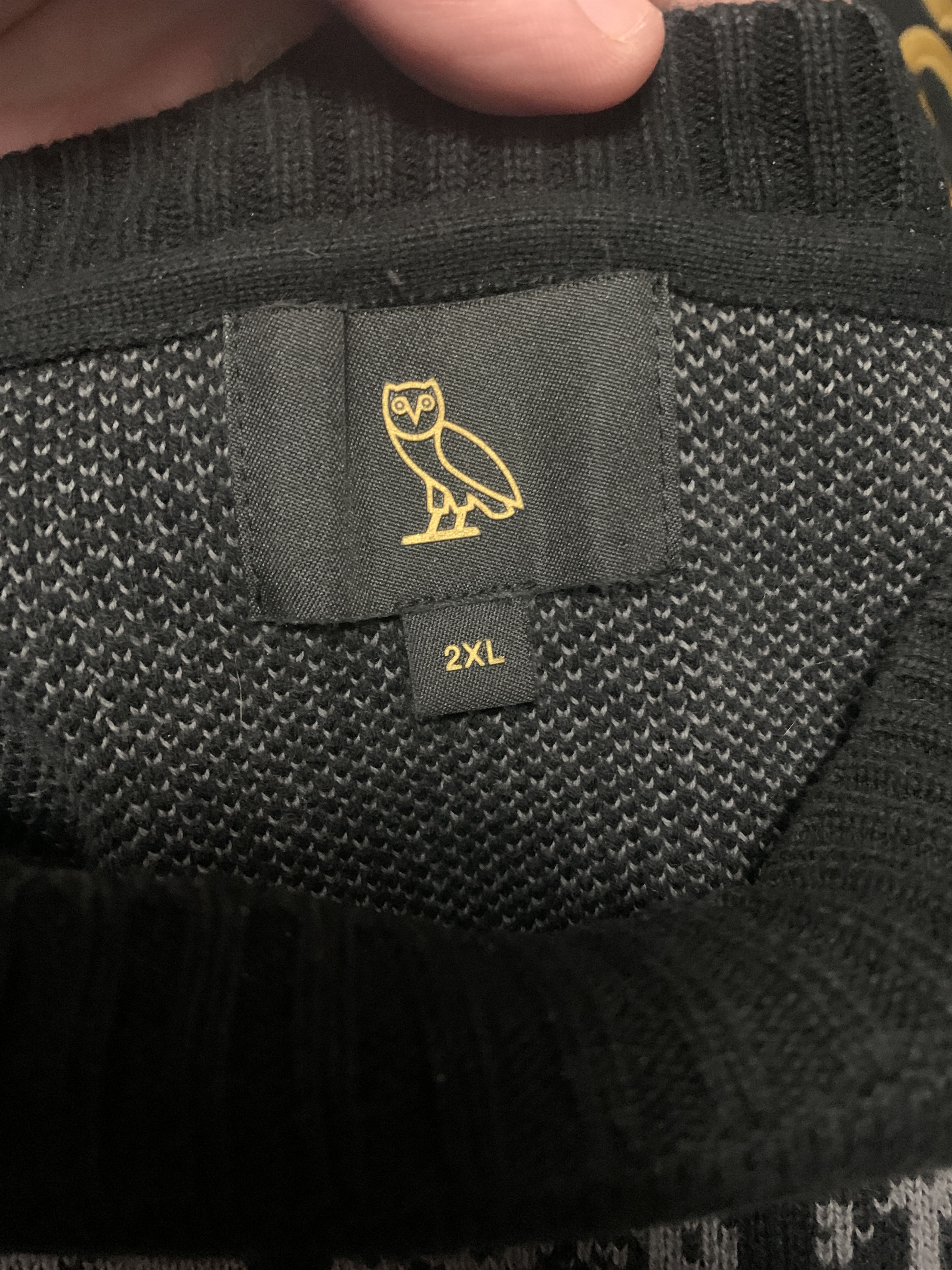 Drake *VERY RARE* OVO Cherub Knit Sweater Size US XXL / EU 58 / 5 - 5 Thumbnail
