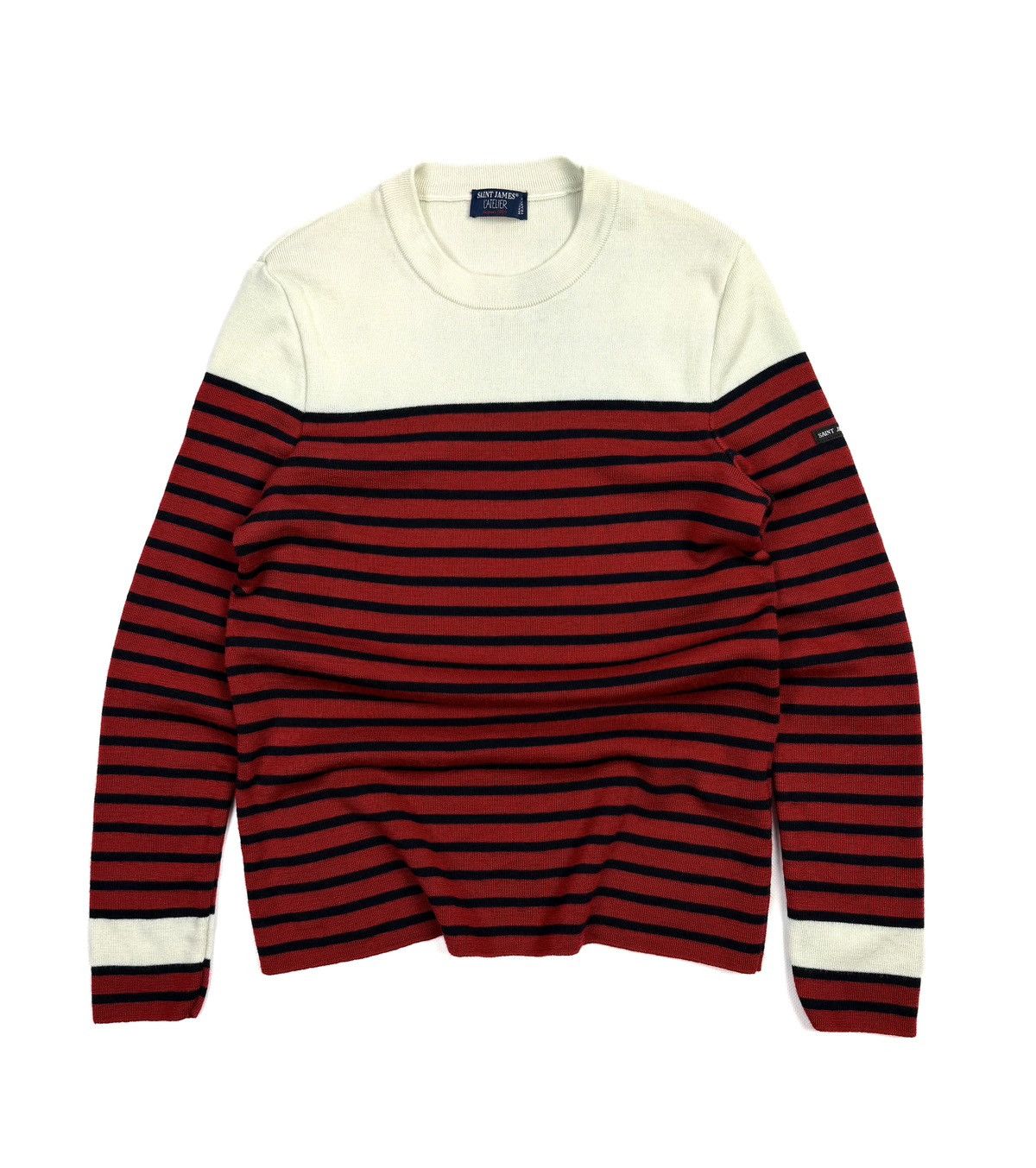 Saint James Saint James Striped Multicolor Wool Knit Sweater Women’s Size XS / US 0-2 / IT 36-38 - 1 Thumbnail