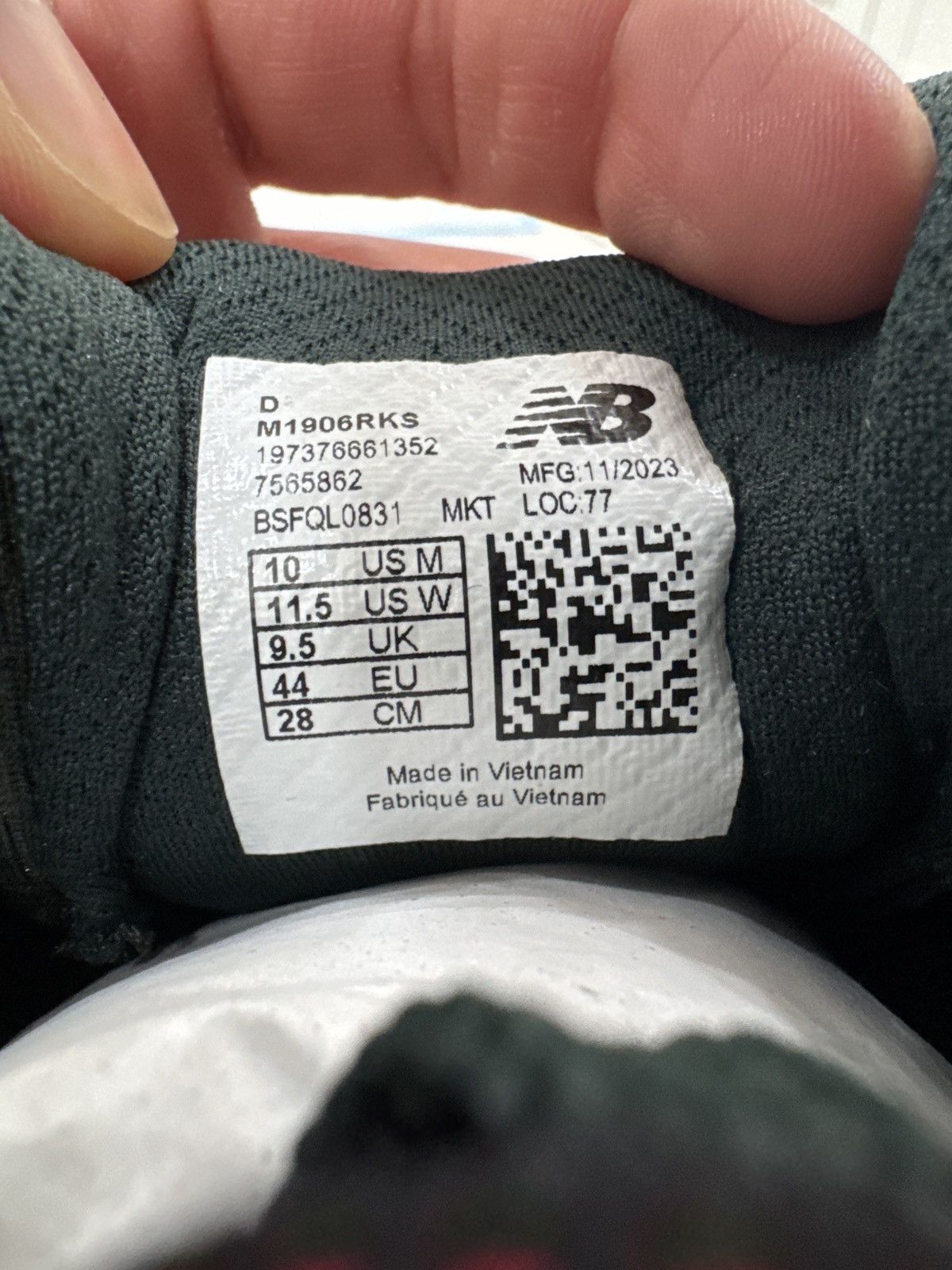 Kith × New Balance New Balance x Kith 1906r Black Size US 10 / EU 43 - 2 Thumbnail