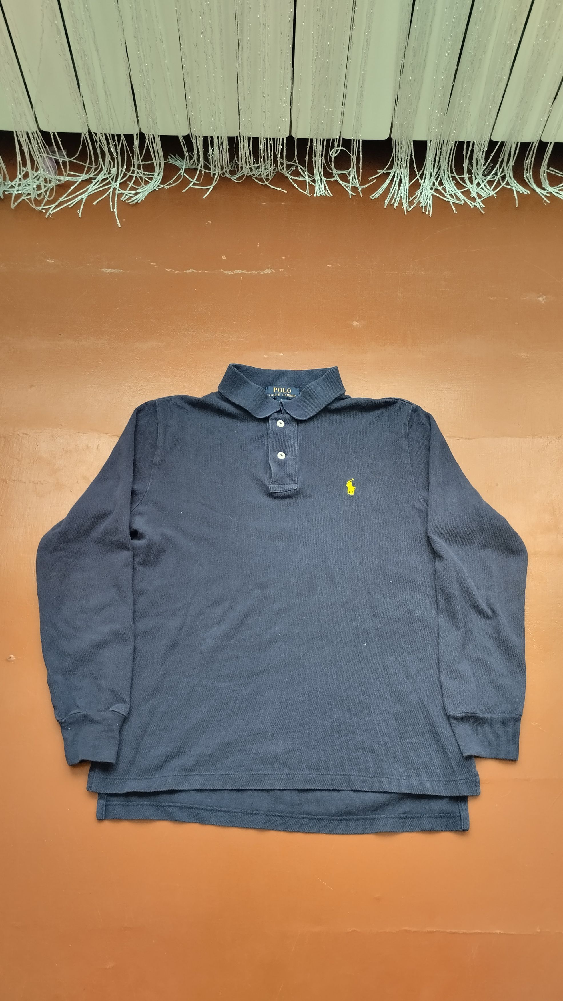 Polo Ralph Lauren × Ralph Lauren Vintage Polo Ralph Lauren Longsleeve Rugby T-Shirt Size US M / EU 48-50 / 2 - 1 Thumbnail