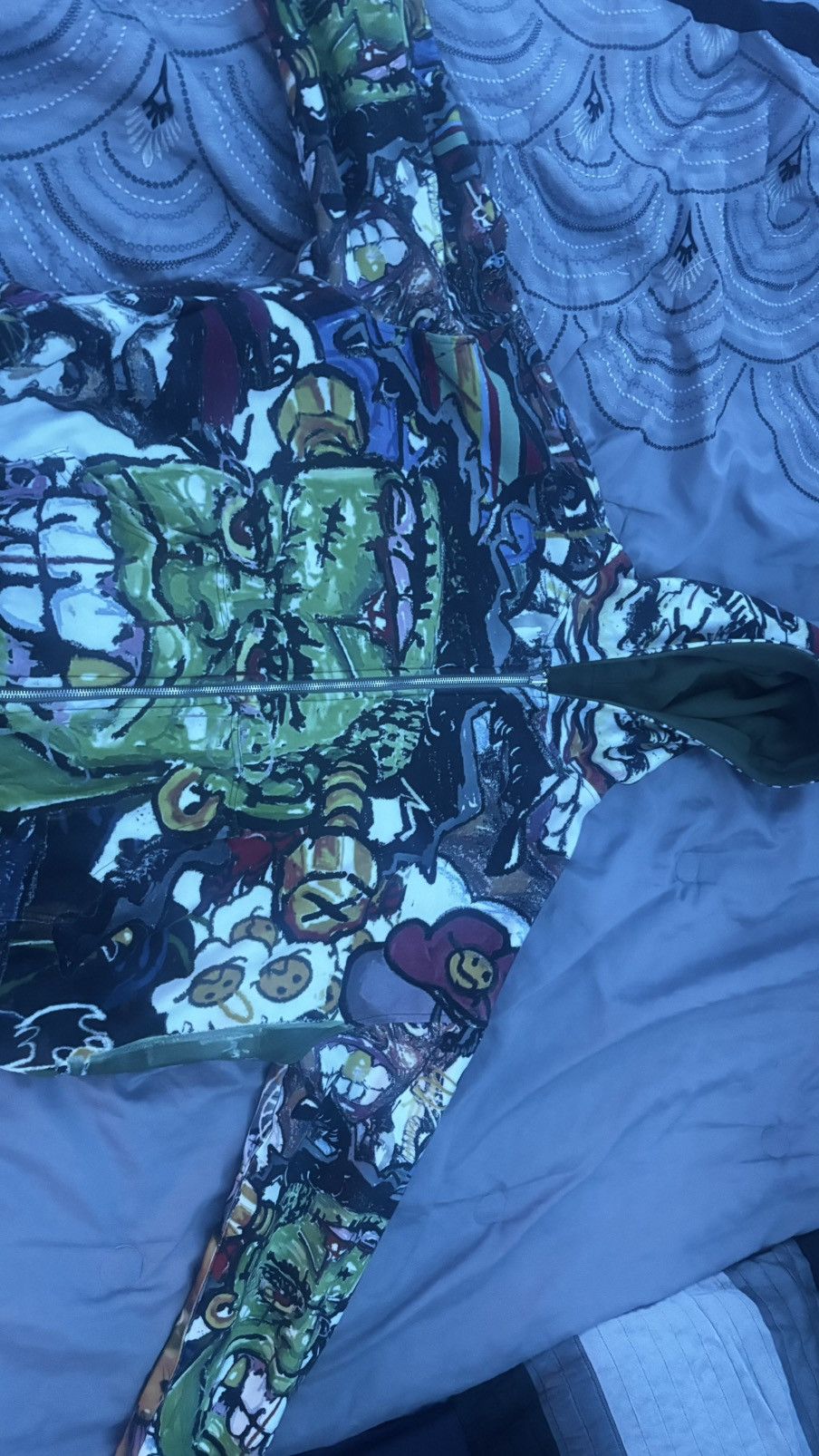 Other vxmme x plusone green reversible hoodie Size US L / EU 52-54 / 3 - 1 Thumbnail