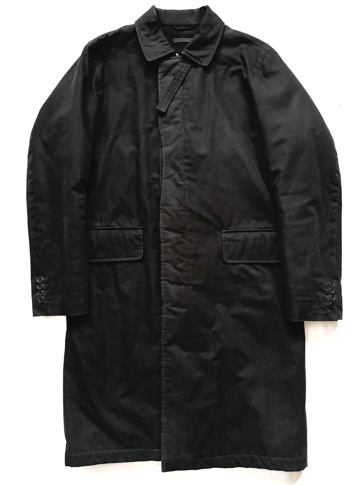 Helmut Lang FW99 Military Mac Coat Size US S / EU 44-46 / 1 - 1 Thumbnail