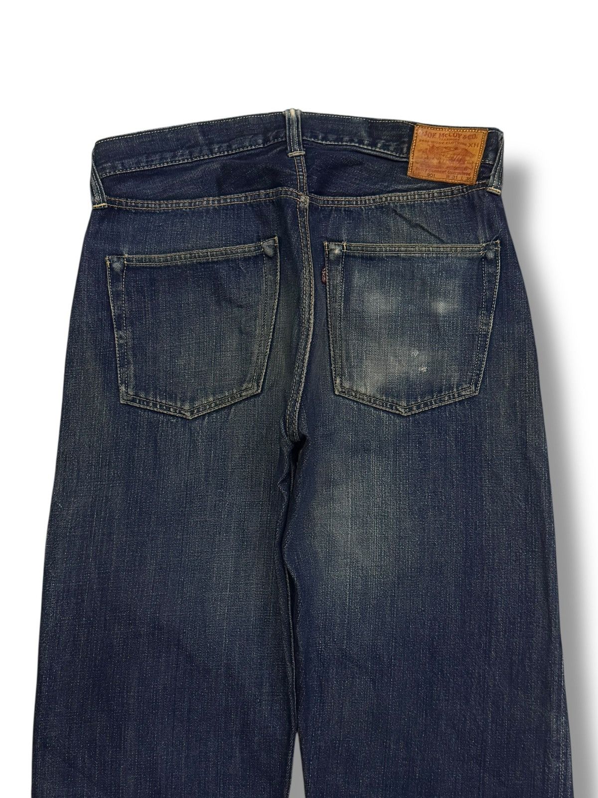 The Real McCoy's Vintage 00s Joe McCoys & Co Lot 901 Selvedge Denim Japan W31 Size US 31 - 5 Thumbnail