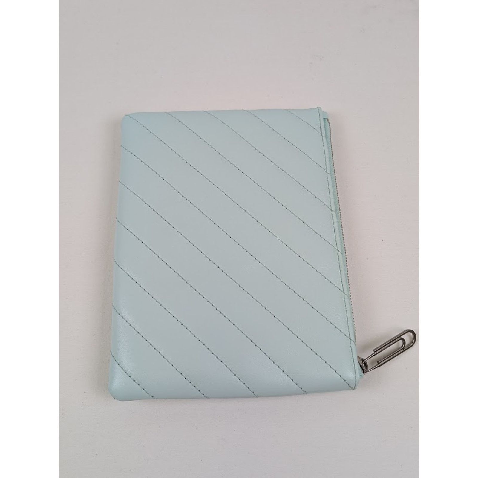 Off-White o1rshd1 DUP / Size: OS / Jack Hammer Flat Pouch Light Blue Size ONE SIZE - 4 Thumbnail