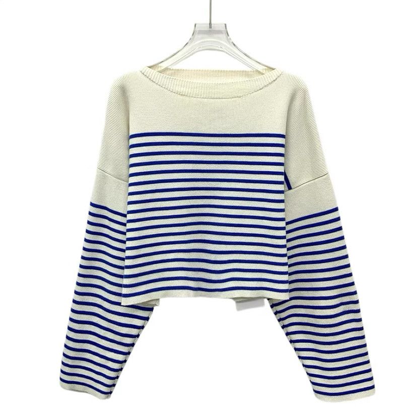 Celine Celine Striped Knit Sweater Size S Size S / US 4 / IT 40 - 1 Thumbnail