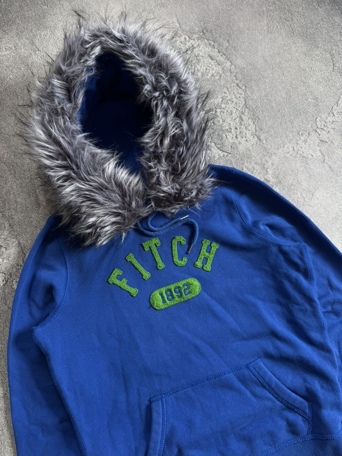 Abercrombie & Fitch Abercrombie & Fitch Y2K Fur Faux hoodie if six was nine LGB Size M / US 6-8 / IT 42-44 - 2 Thumbnail