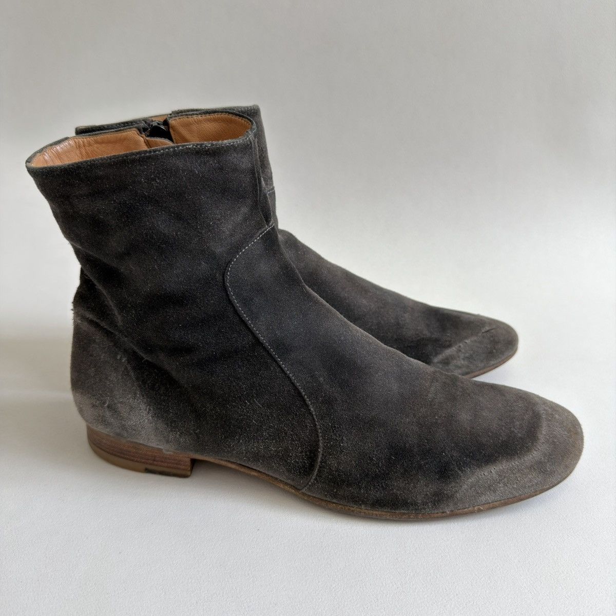 Maison Margiela S/S 08 ‘Deconstructed’ Suede Boots Size US 10 / EU 43 - 17 Thumbnail