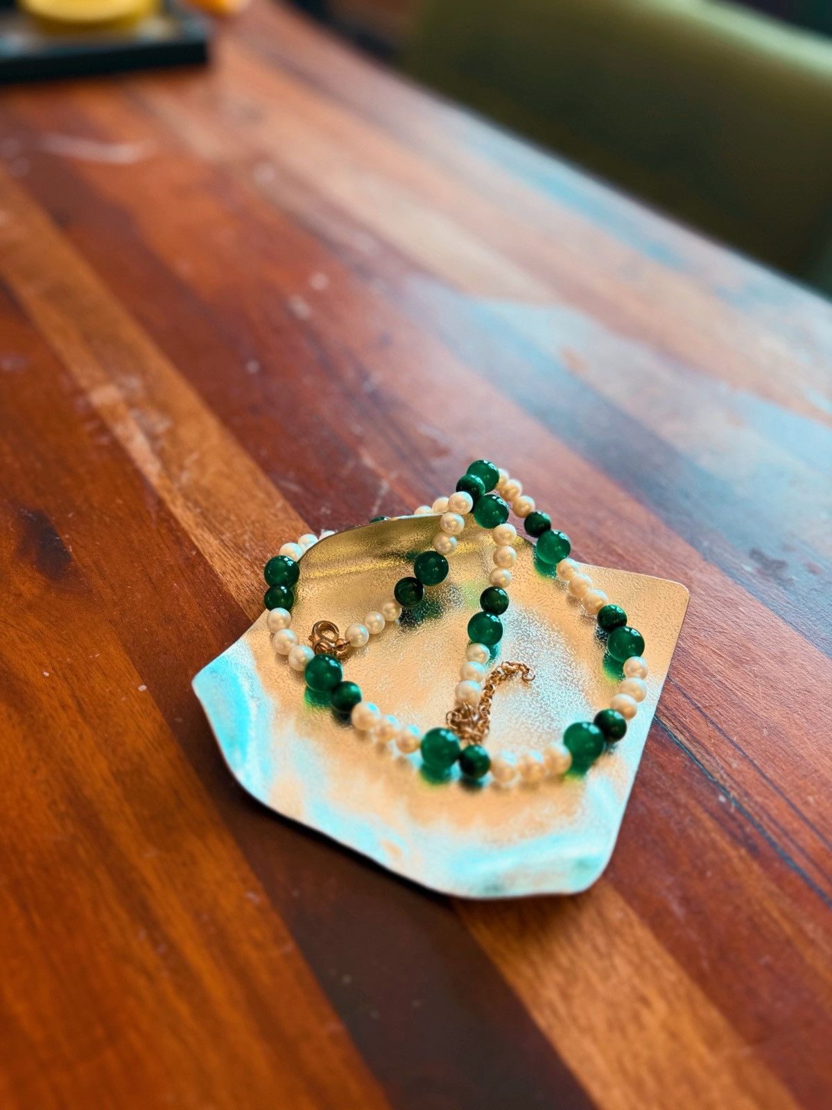 Other Jade and Freshwater Pearl Necklace Size ONE SIZE - 1 Thumbnail