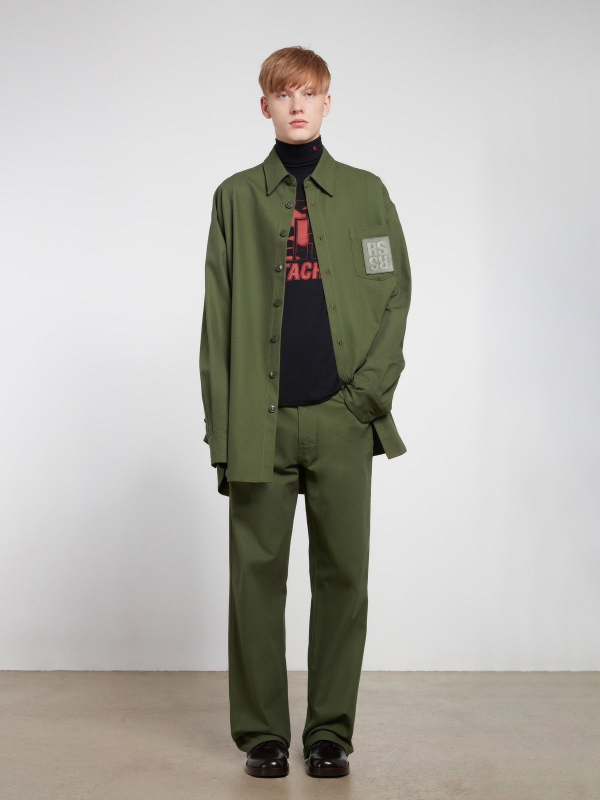 Raf Simons RAF SIMONS Men’s Wide Fit Denim Workwear Pants Size US 30 / EU 46 - 1 Thumbnail