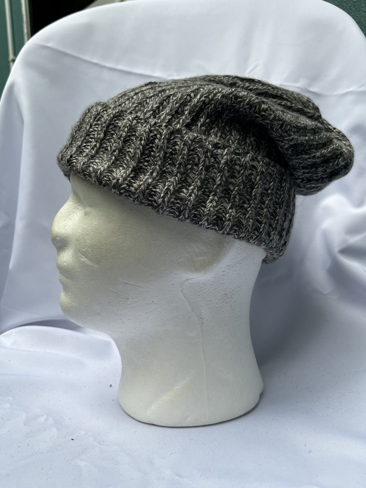 Japanese Brand × Vintage Knitted Winter Beanie Hats Size ONE SIZE - 2 Thumbnail