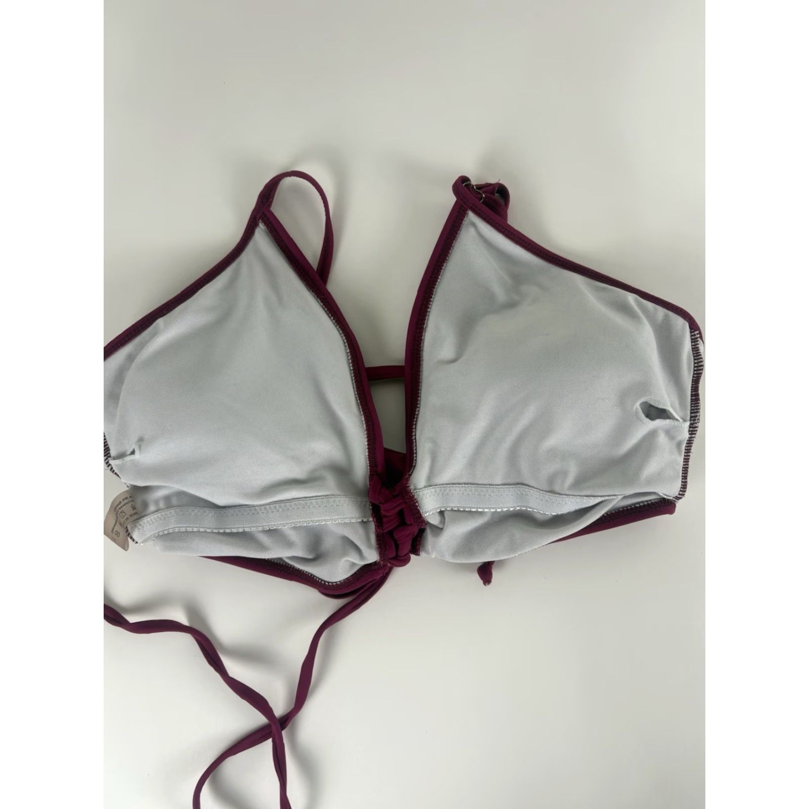 Shein Shein Magenta Deep Plunge Swimsuit Top Womens Size L Size L / US 10 / IT 46 - 3 Thumbnail
