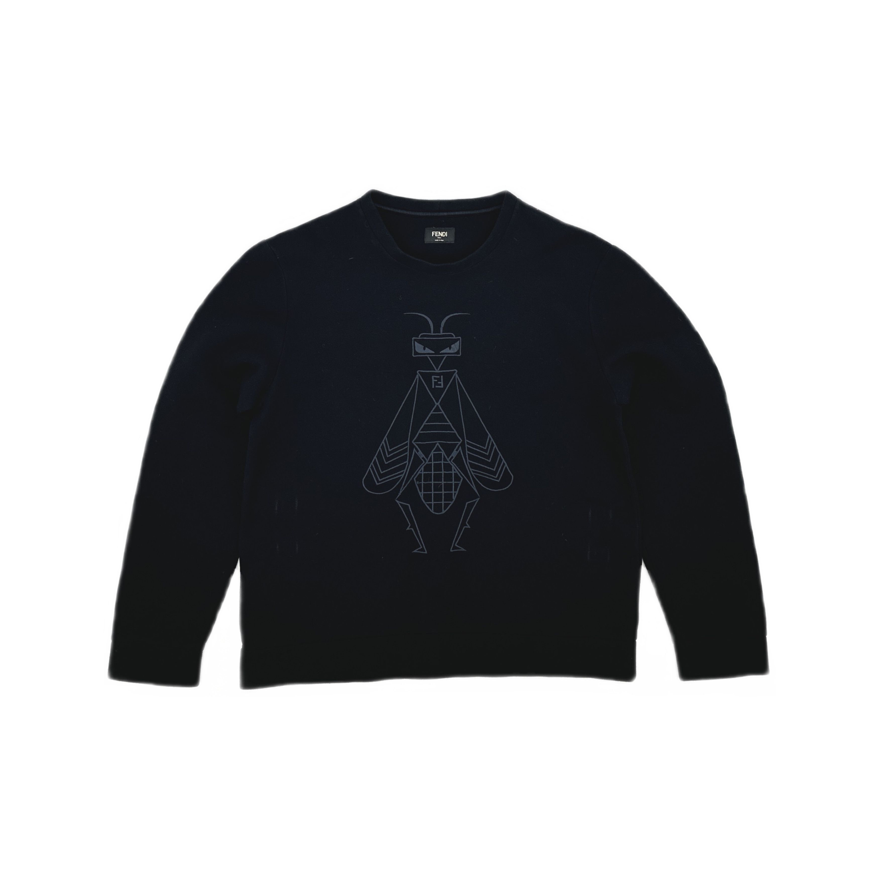 Fendi Fendi Bug Print Sweatshirt Size M Size US M / EU 48-50 / 2 - 1 Thumbnail