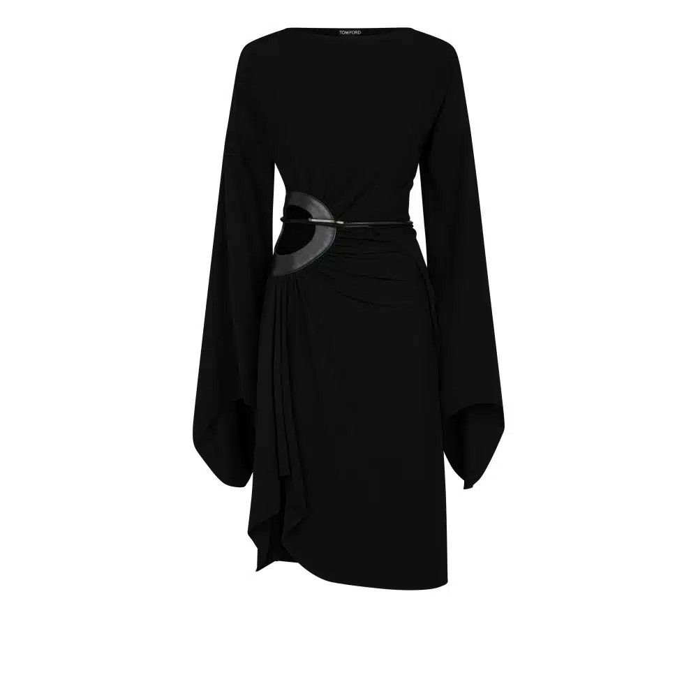 Tom Ford o1loc1c0625 ABJ727 Cut out Cocktail Dress in Black Size S / US 4 / IT 40 - 1 Thumbnail