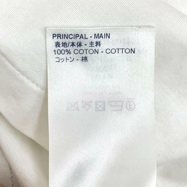 Louis Vuitton Louis Vuitton White Embroidered Cotton T-Shirt Size US M / EU 48-50 / 2 - 8 Thumbnail