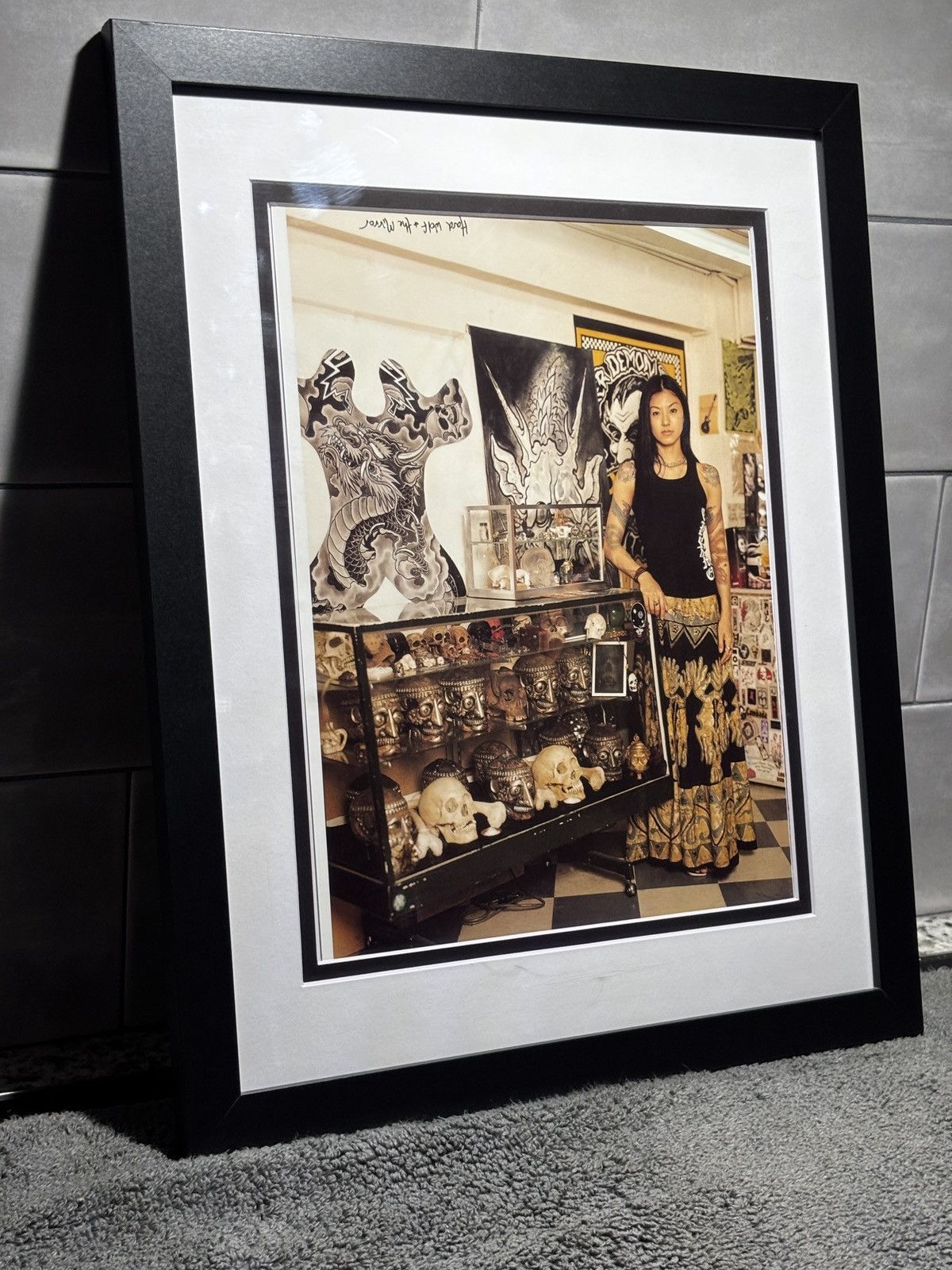 Chrome Hearts • Chrome Hearts • 'Hard Wolf & The Mirror' 💀 Framed Art Size ONE SIZE - 3 Thumbnail