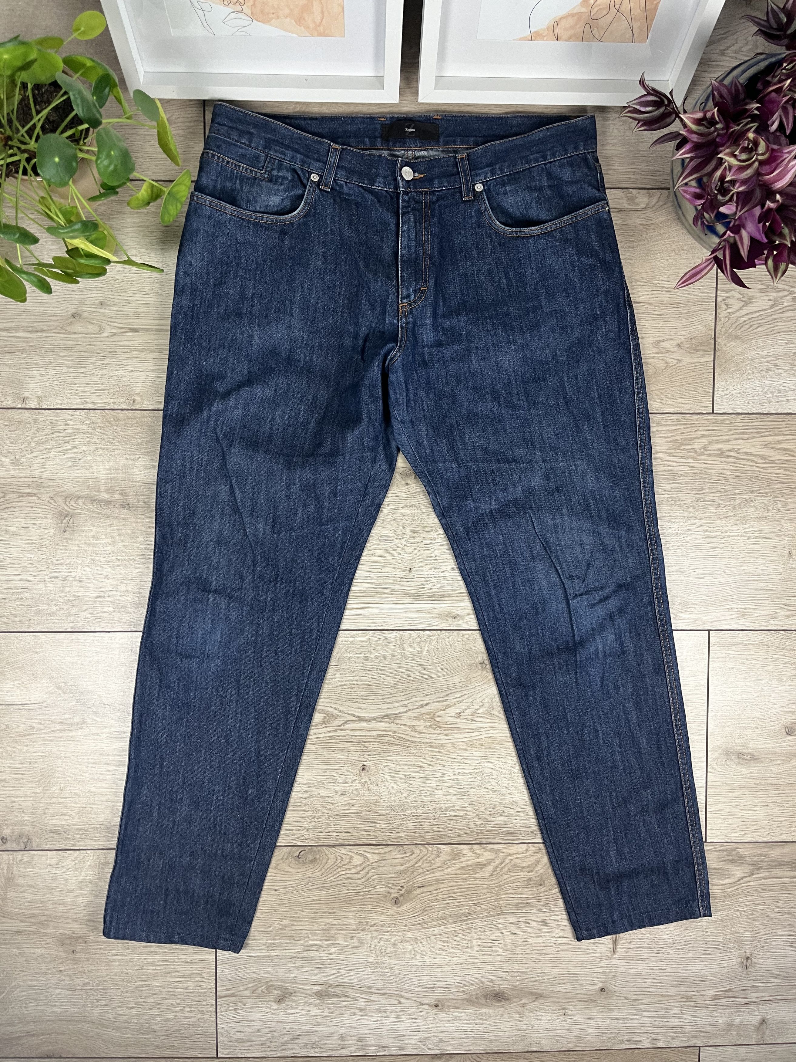 Ermenegildo Zegna × Z Zegna Ermenegildo Zegna washed Black denim pants Size US 38 / EU 54 - 1 Thumbnail