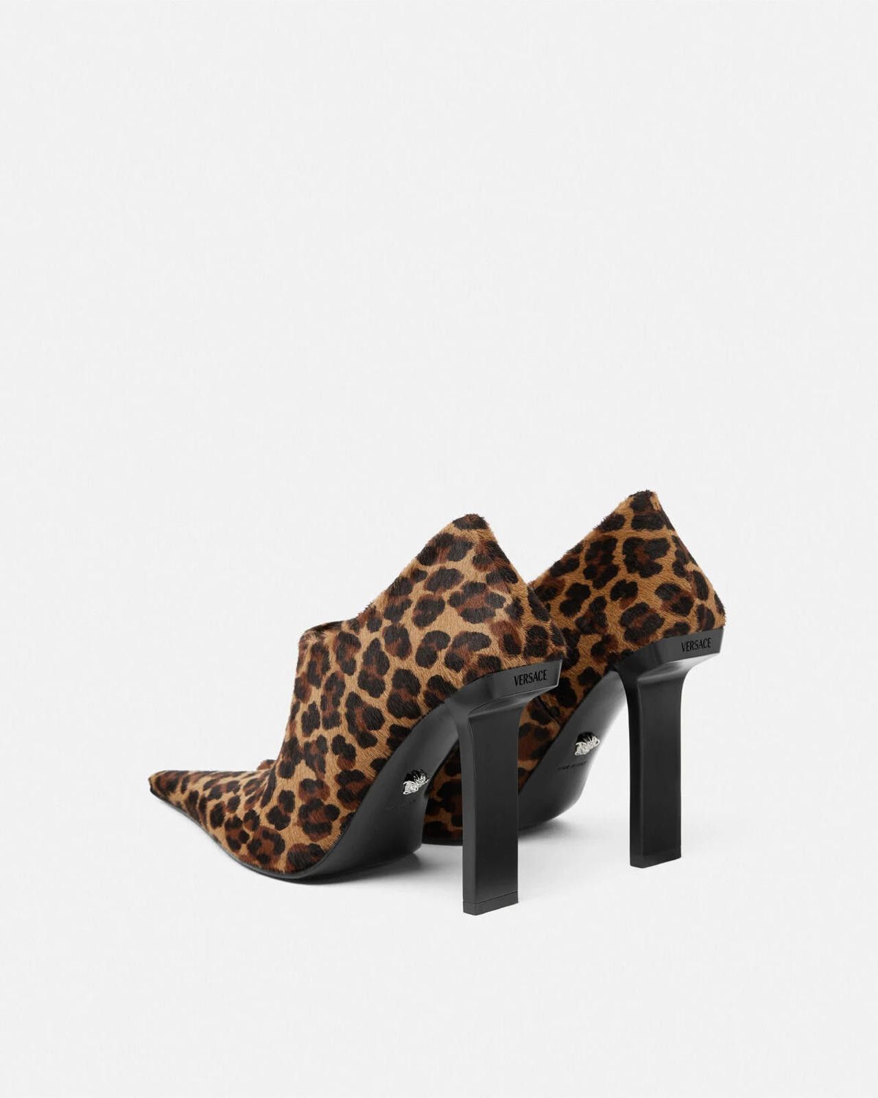 Versace Versace Leopard Slice Ankle Boots Size US 5 / IT 35 - 3 Thumbnail