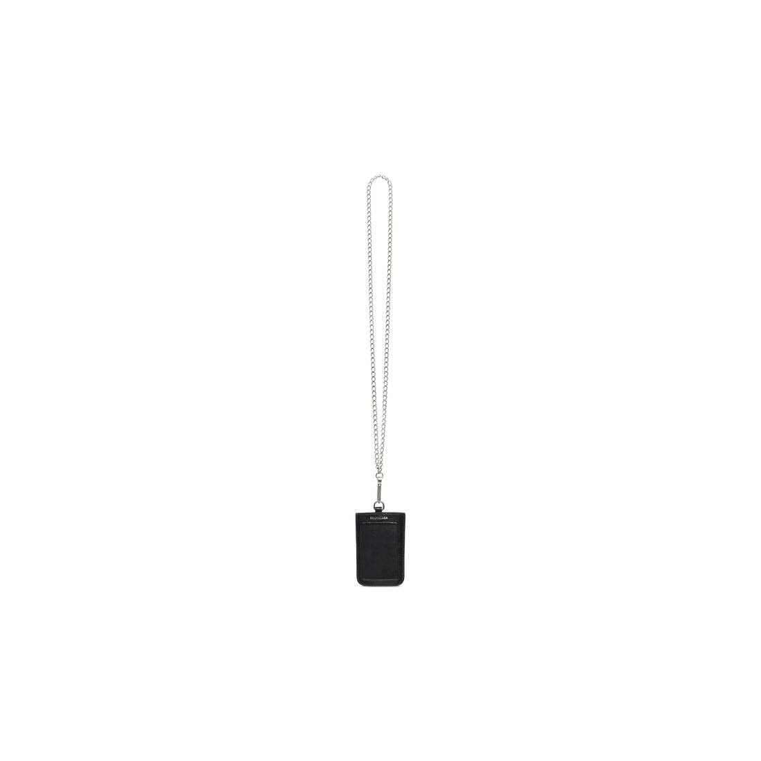 Balenciaga o1w1db10825 Size: OS / Le Cagole Card And Badge Holder Size ONE SIZE - 4 Thumbnail