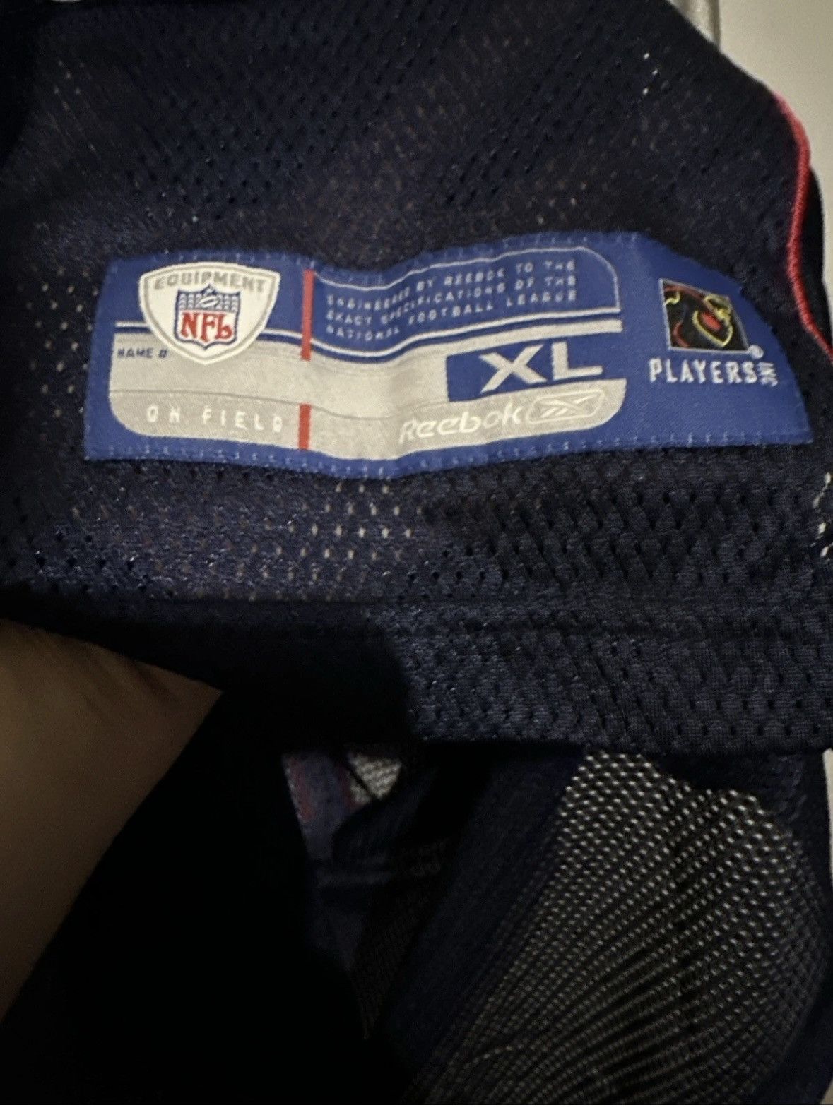 Reebok Tom Brady New England Patriots Jersey Navy Reebok 2002 Size US XL / EU 56 / 4 - 5 Thumbnail