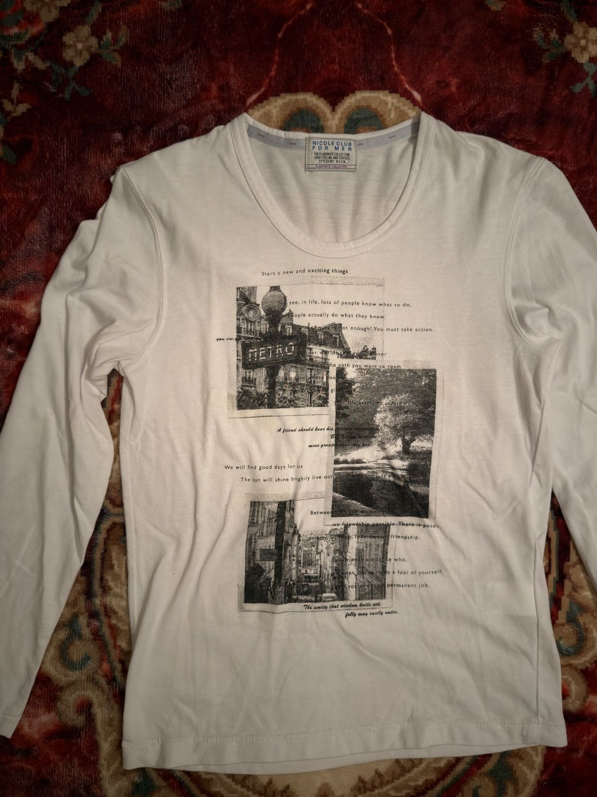 Nicole Club Nicole club y2k shirt Size US M / EU 48-50 / 2 - 2 Thumbnail