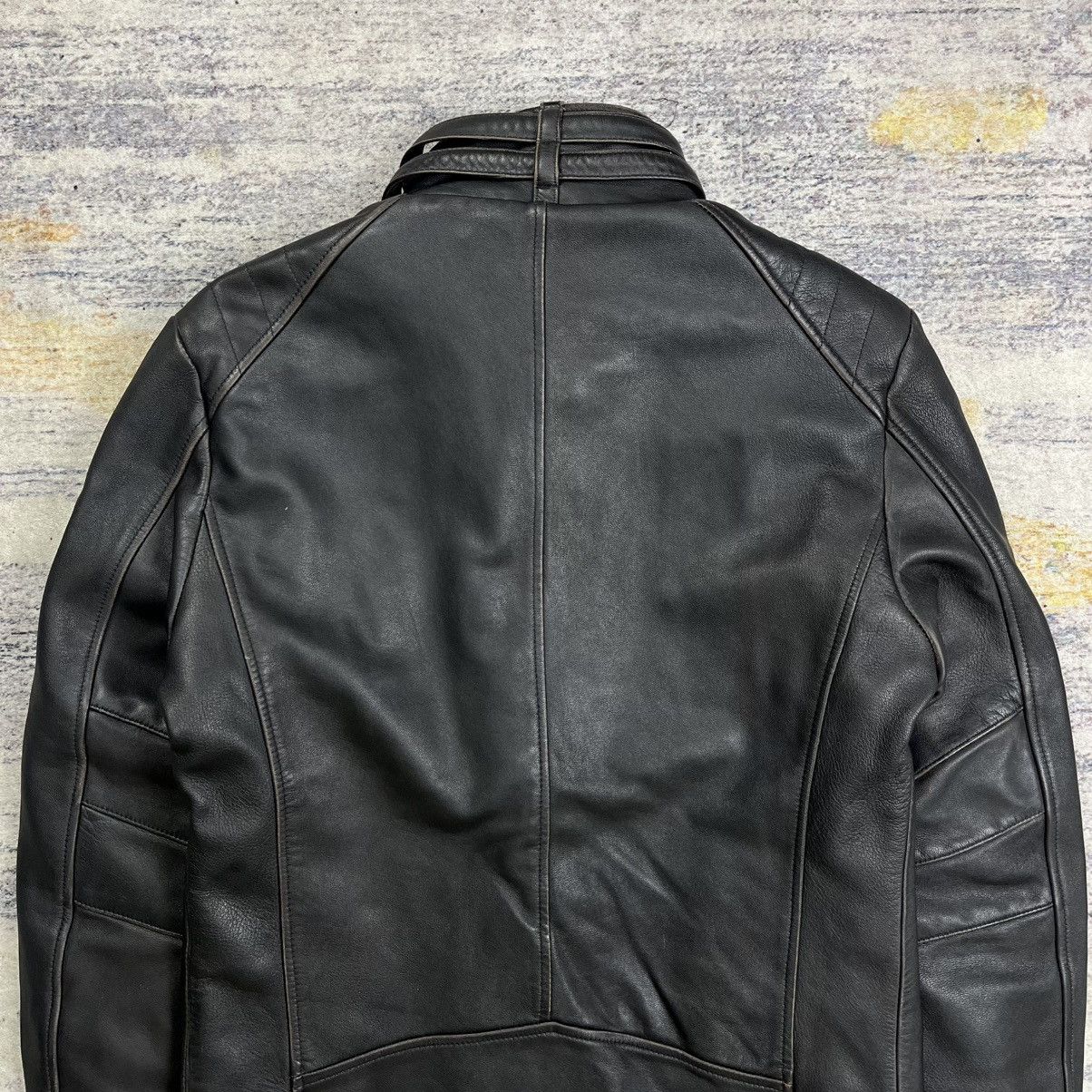 Tornado Mart Tornado mart riders leather jacket double zipper Size US L / EU 52-54 / 3 - 7 Thumbnail