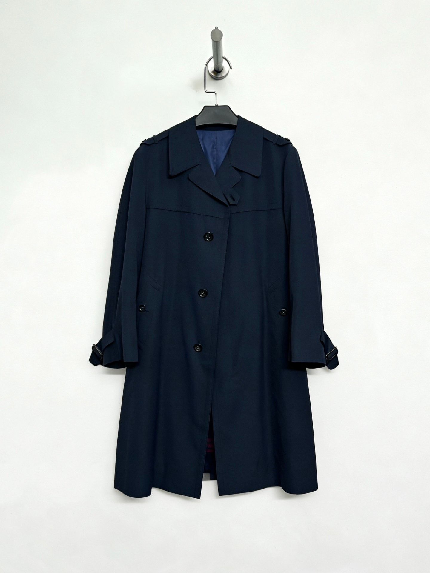 Lanvin Lanvin 1990's Wool Trench Coat Size US S / EU 44-46 / 1 - 1 Thumbnail