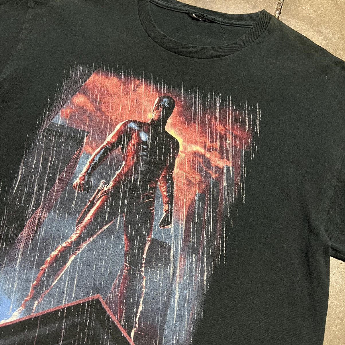 Marvel Comics Vintage Daredevil Marvel Comic Book Promo Graphic Tee Y2K Size US L / EU 52-54 / 3 - 6 Thumbnail