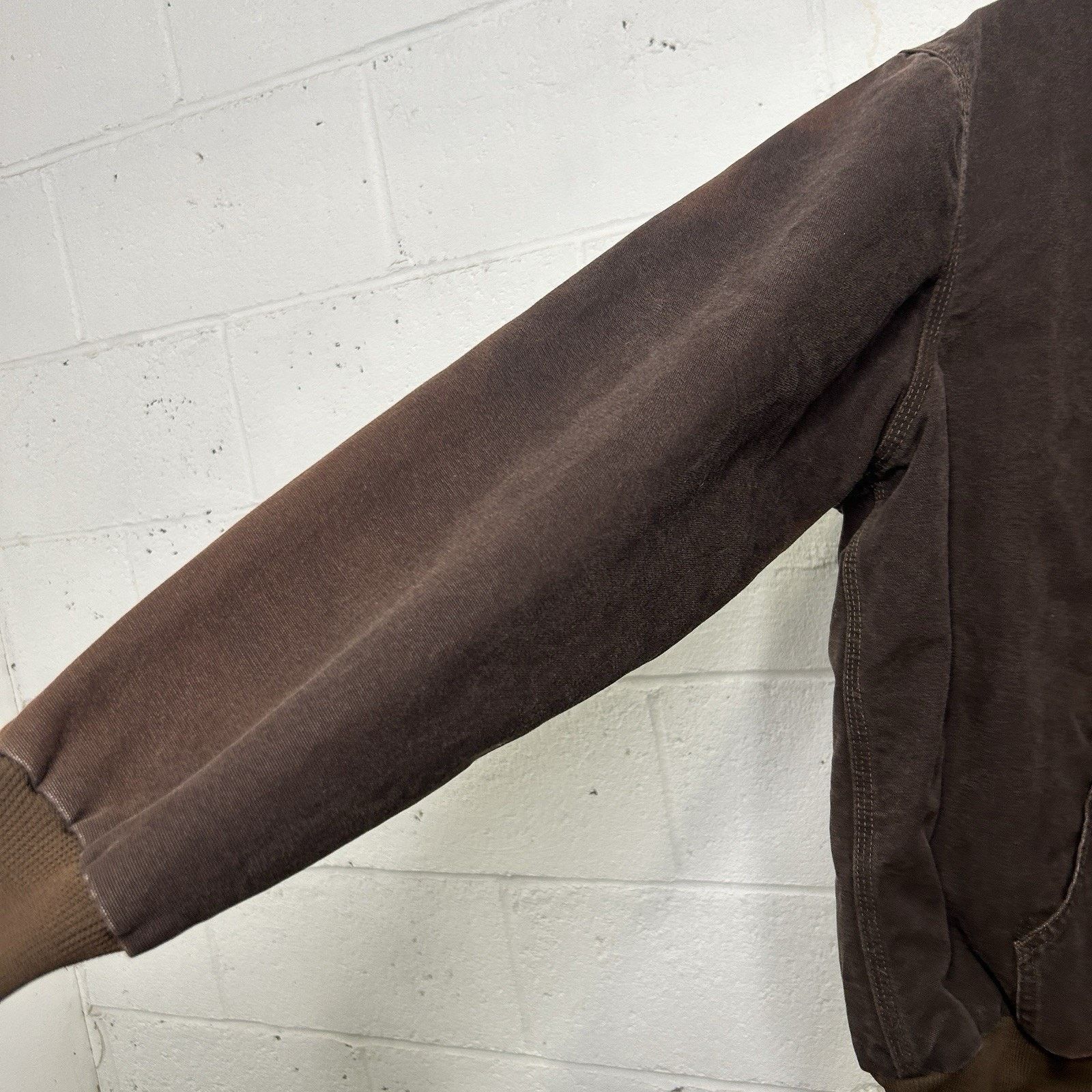 Carhartt Vintage Carhartt Hooded Active Jacket “Dark Brown” WJ130 DKB Size XL / US 12-14 / IT 48-50 - 8 Thumbnail