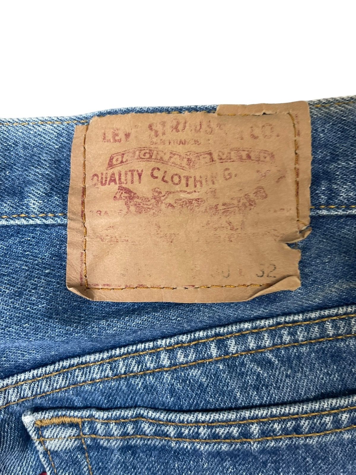 Levi's Vintage Levi’s 501 Jeans Regular Streetwear Size US 30 / EU 46 - 5 Thumbnail