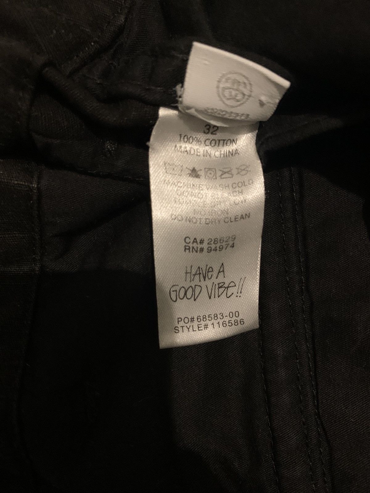 Stussy Stussy Surplus Cargo Ripstop Pants Size 32 Black Size US 32 / EU 48 - 4 Thumbnail