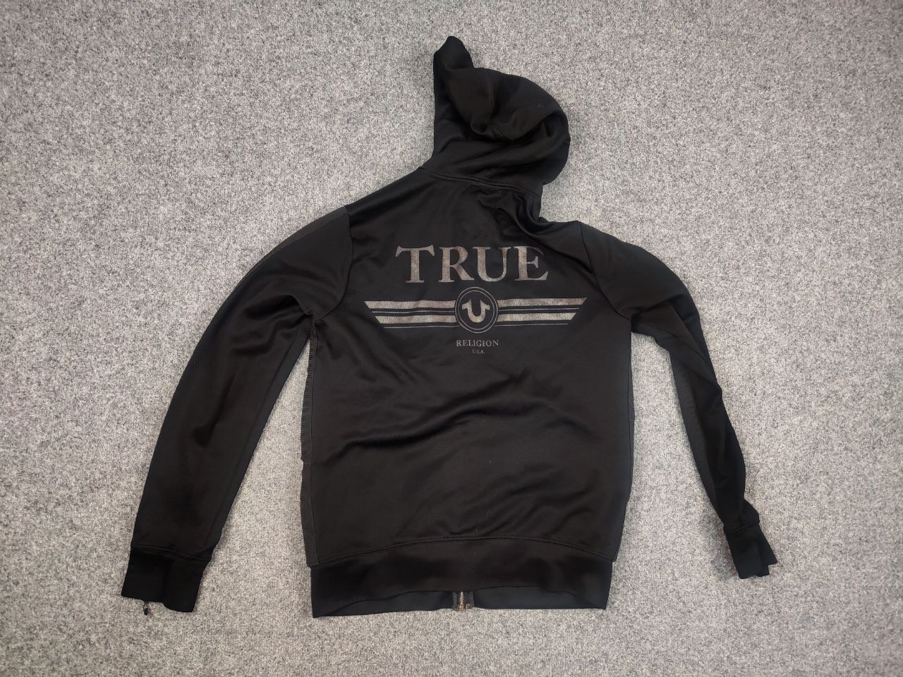 True Religion Vintage True Religion Zip Hoodie Foil Logo USA Style Y2K Size US M / EU 48-50 / 2 - 10 Thumbnail